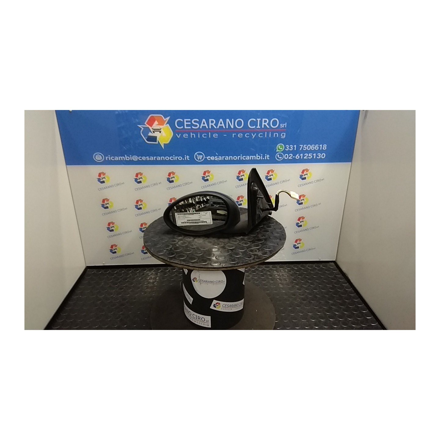 RETROVISORE EST. REGOLAZ. ELETTR. SX. 026 ALFA ROMEO 147 (W8) (10/04-07/11) 937A3000 735294284