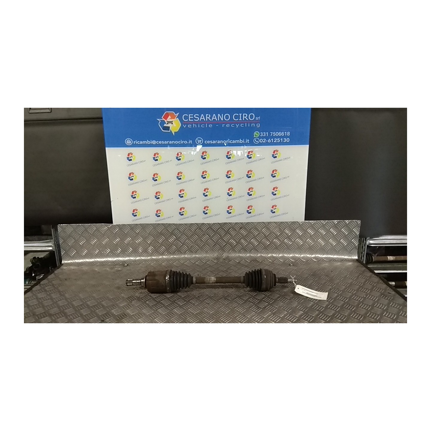 SEMIALBERO ANT. COMPL. SX. 022 DACIA SANDERO (07/08-04/13) K9KE8 391015451R