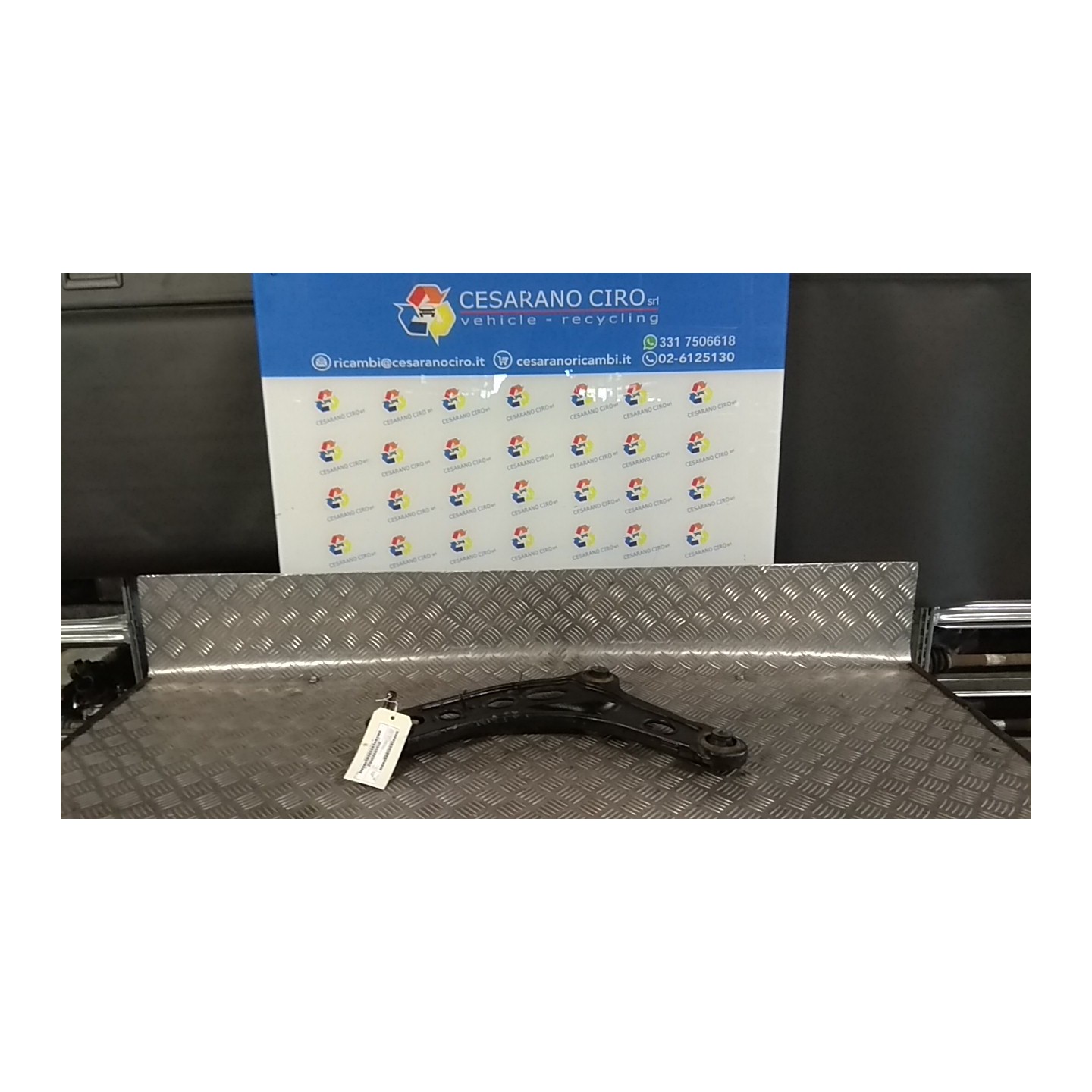 BRACCIO OSCILLANTE SOSP. ANT. SX. 062 RENAULT TRAFIC (09/06-04/10) G9UB6 545058162R