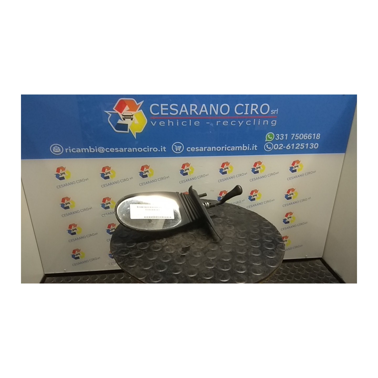 RETROVISORE EST. DX. 016 FIAT 600 (1E) (07/05-12/11) 187A1000 71713838