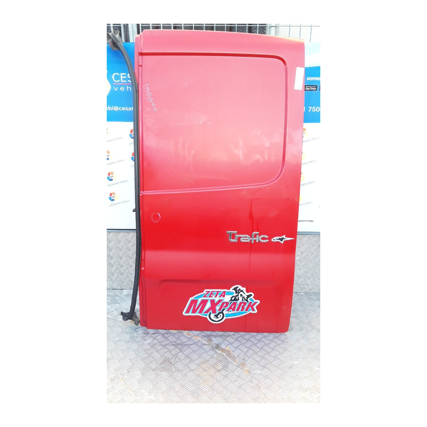 PORTA CARICO POST. A BATTENTE LAMIERATO DX. 051 RENAULT TRAFIC (09/06-04/10) G9UB6 7751472224