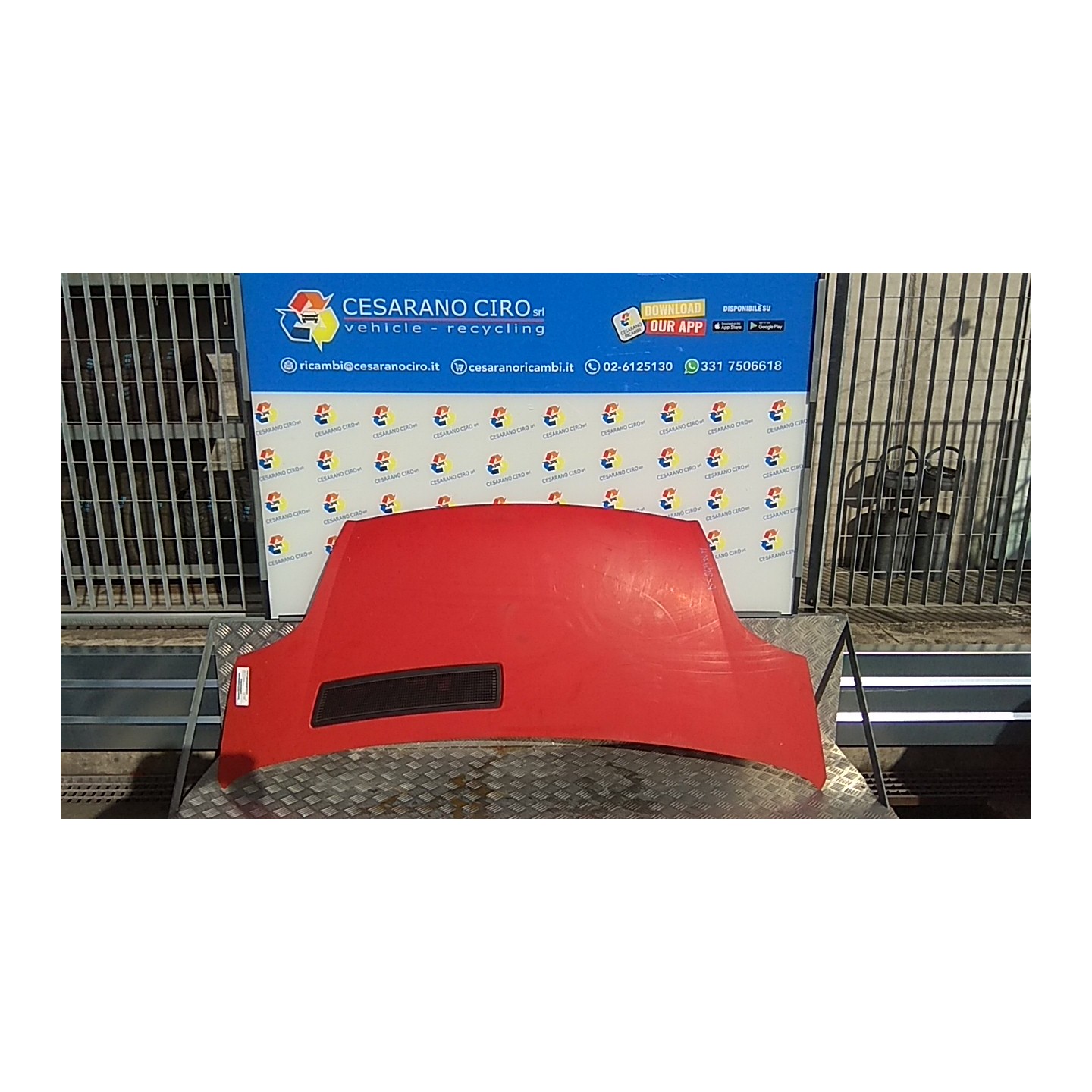 COFANO ANT. 057 RENAULT TRAFIC (09/06-04/10) G9UB6 7751478603