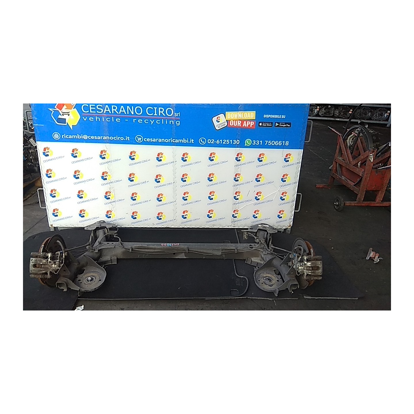 ASSALE POST. 072 RENAULT KANGOO FURGONE (04/13-) 5AM40 555113267R
