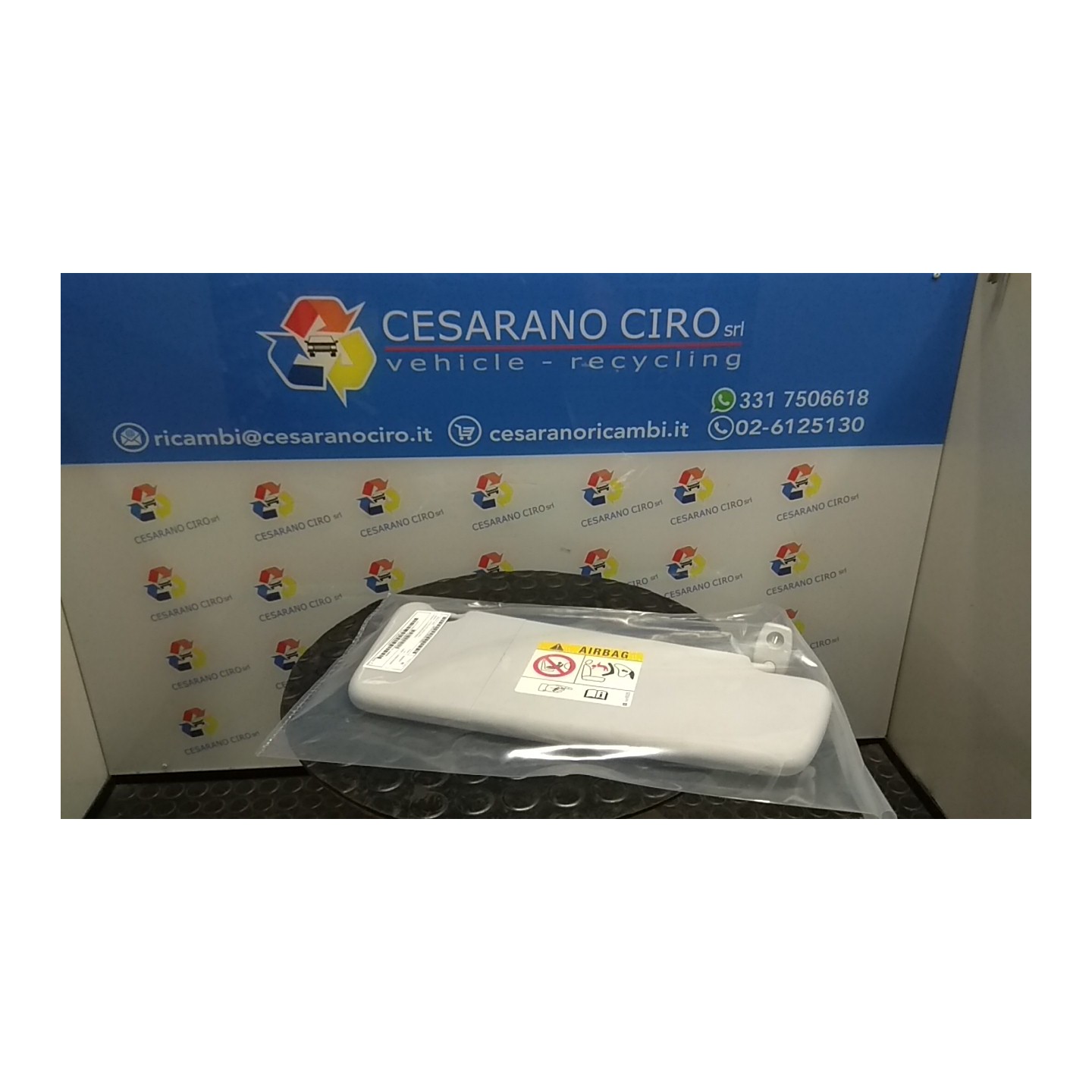 ALETTA PARASOLE PARABREZZA C/SPECCHIO DX. 023 OPEL CORSA (X15) (12/14-12/19) B12XEROPTLDC 13495536
