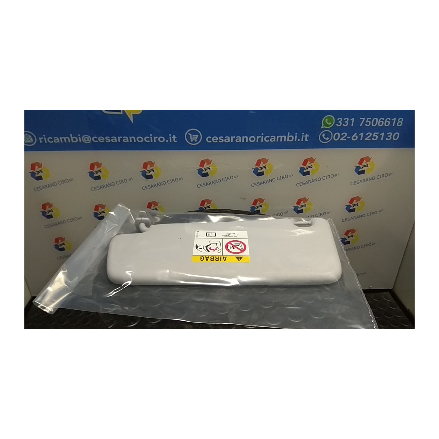 ALETTA PARASOLE PARABREZZA C/SPECCHIO DX. 023 OPEL CORSA (X15) (12/14-12/19) B12XEROPTLDC 13495536