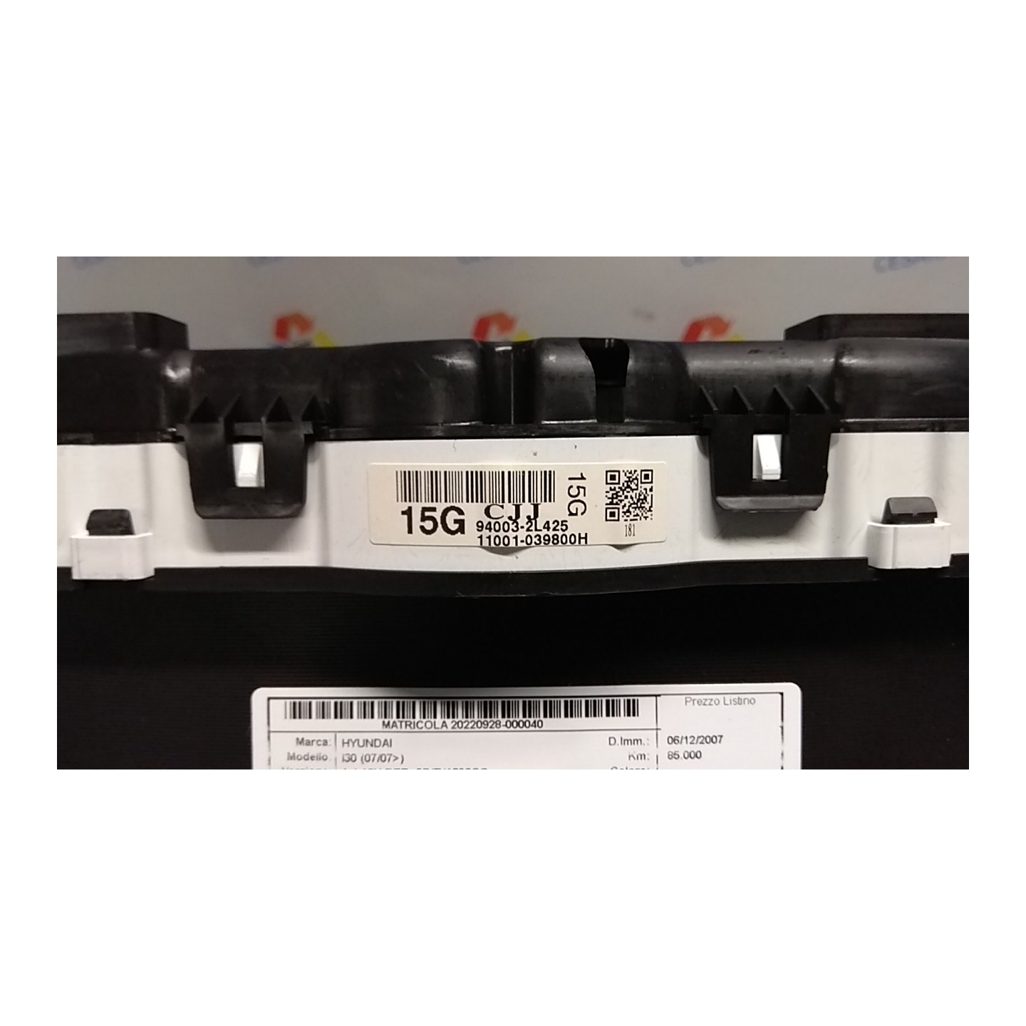 QUADRO STRUMENTI COMPL. 040 HYUNDAI I30 (07/07-) G4FA 940032L575