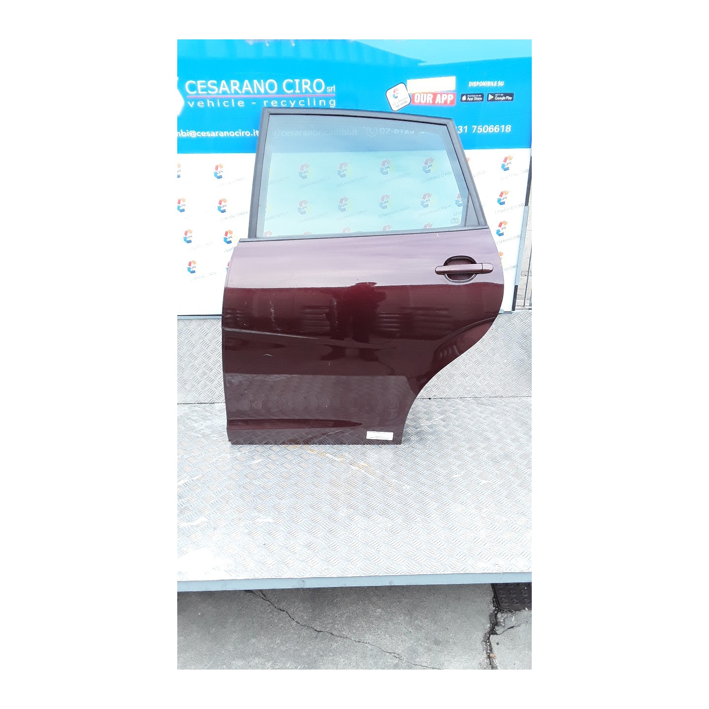 PORTA POST. SX. 015 SEAT ALTEA (5P) (03/04-) BLS 5P8833055