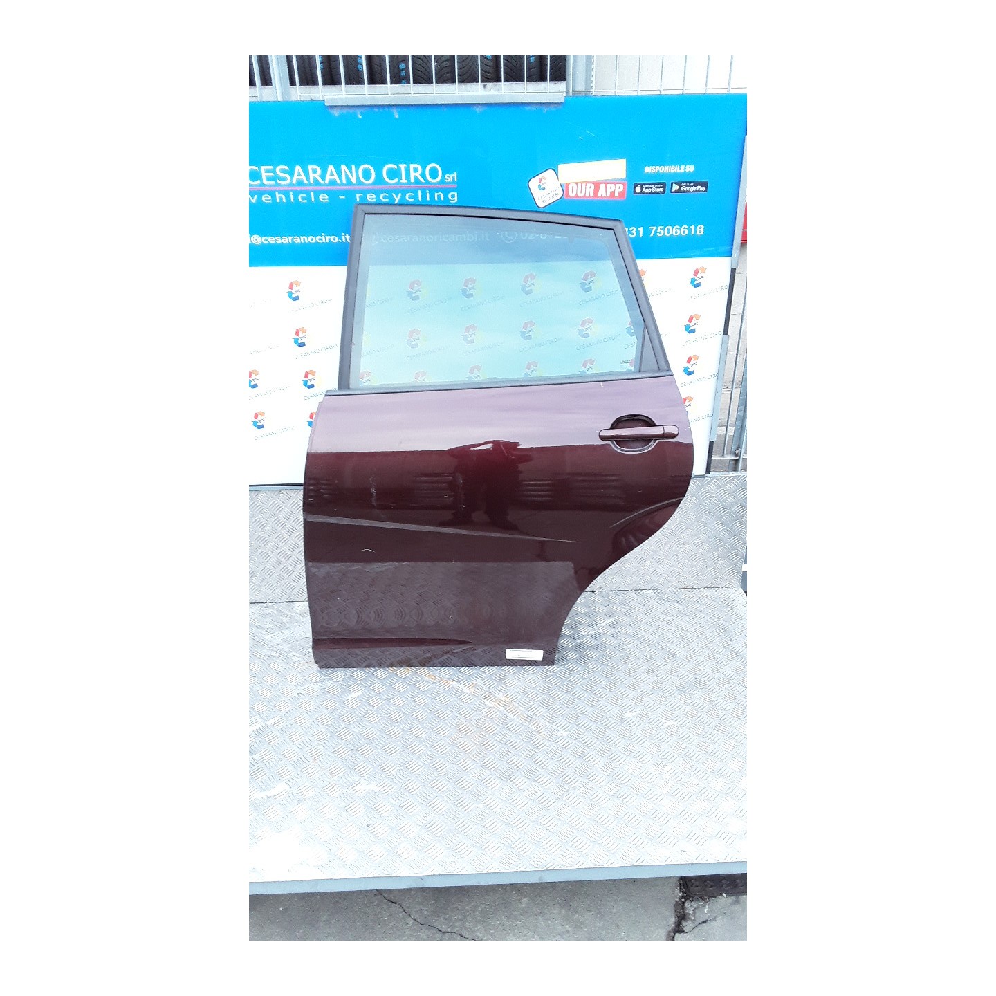 PORTA POST. SX. 015 SEAT ALTEA (5P) (03/04-) BLS 5P8833055