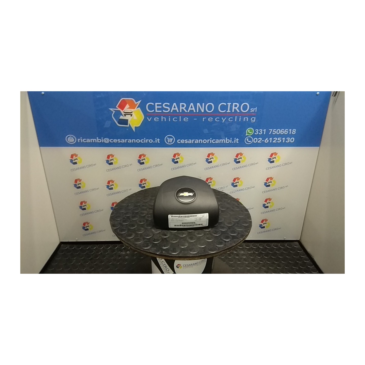 DISPOSITIVO AIRBAG LATO GUIDA 015 CHEVROLET (DAEWOO) SPARK (M300) (01/10-12/15) B10D1 95368711