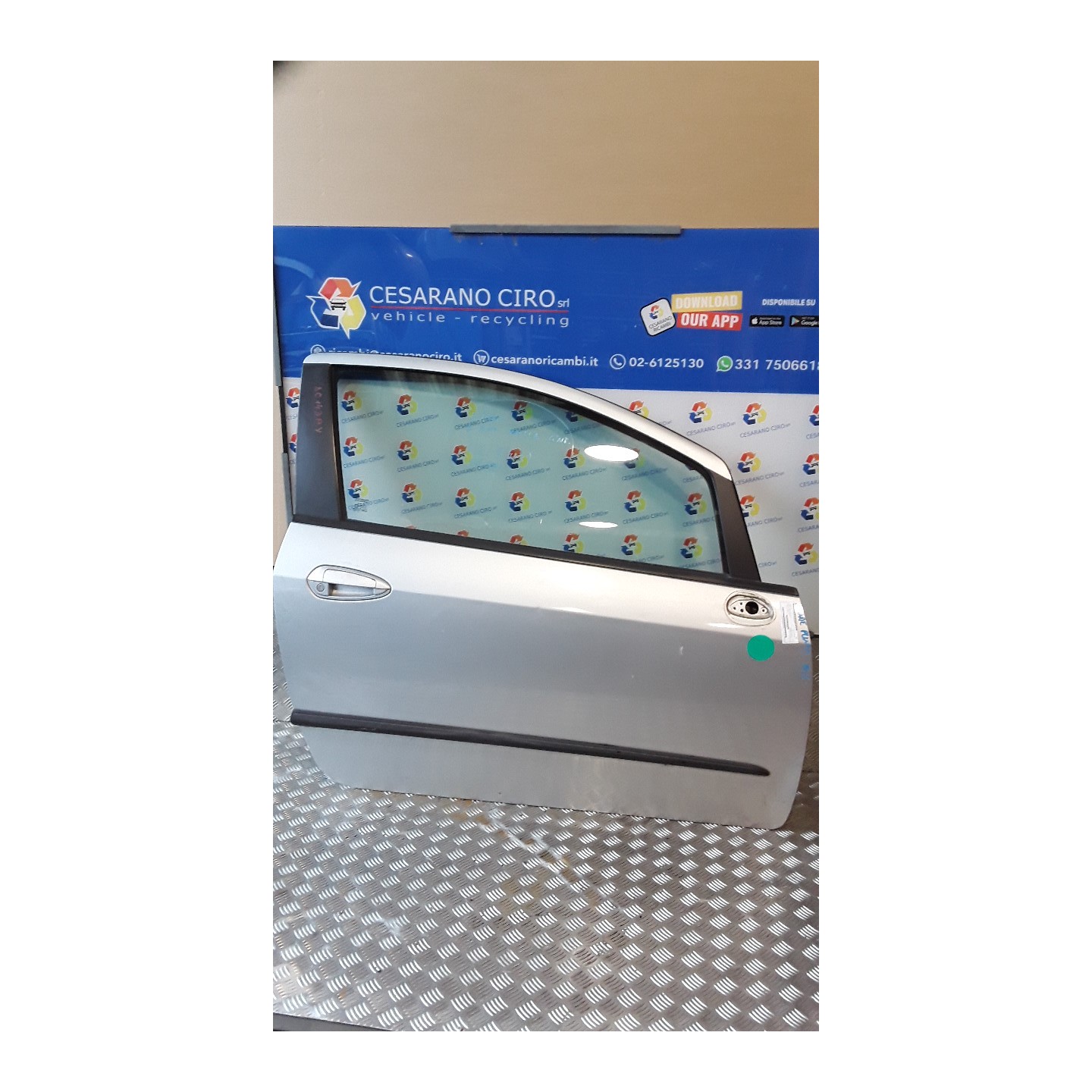 PORTA ANT. DX. 052 FIAT GRANDE PUNTO (2Y) (06/05-12/08 199A4000 51846216