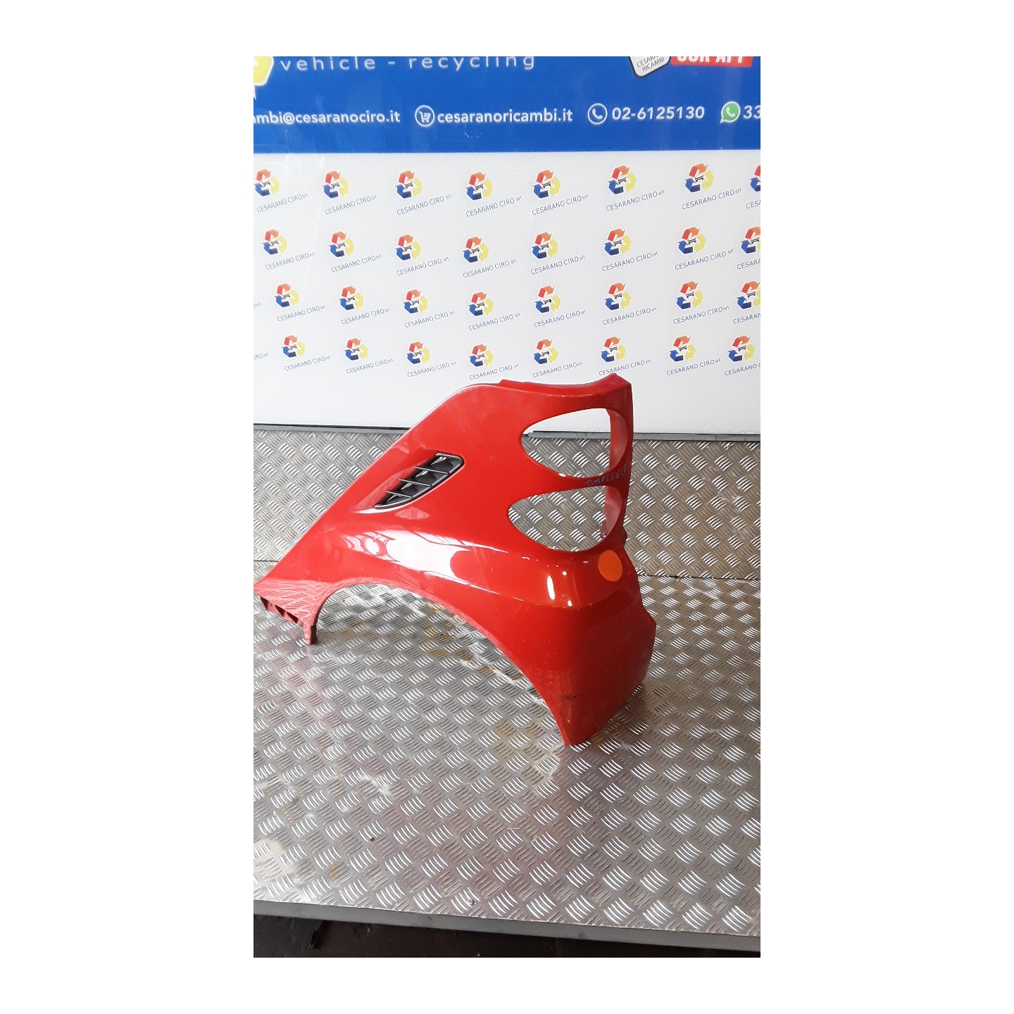 PARAFANGO POST. PARTE INF. SX. 059 SMART FORTWO (A/C451) (01/07-12/11) 3B21 A4518820101CA3L