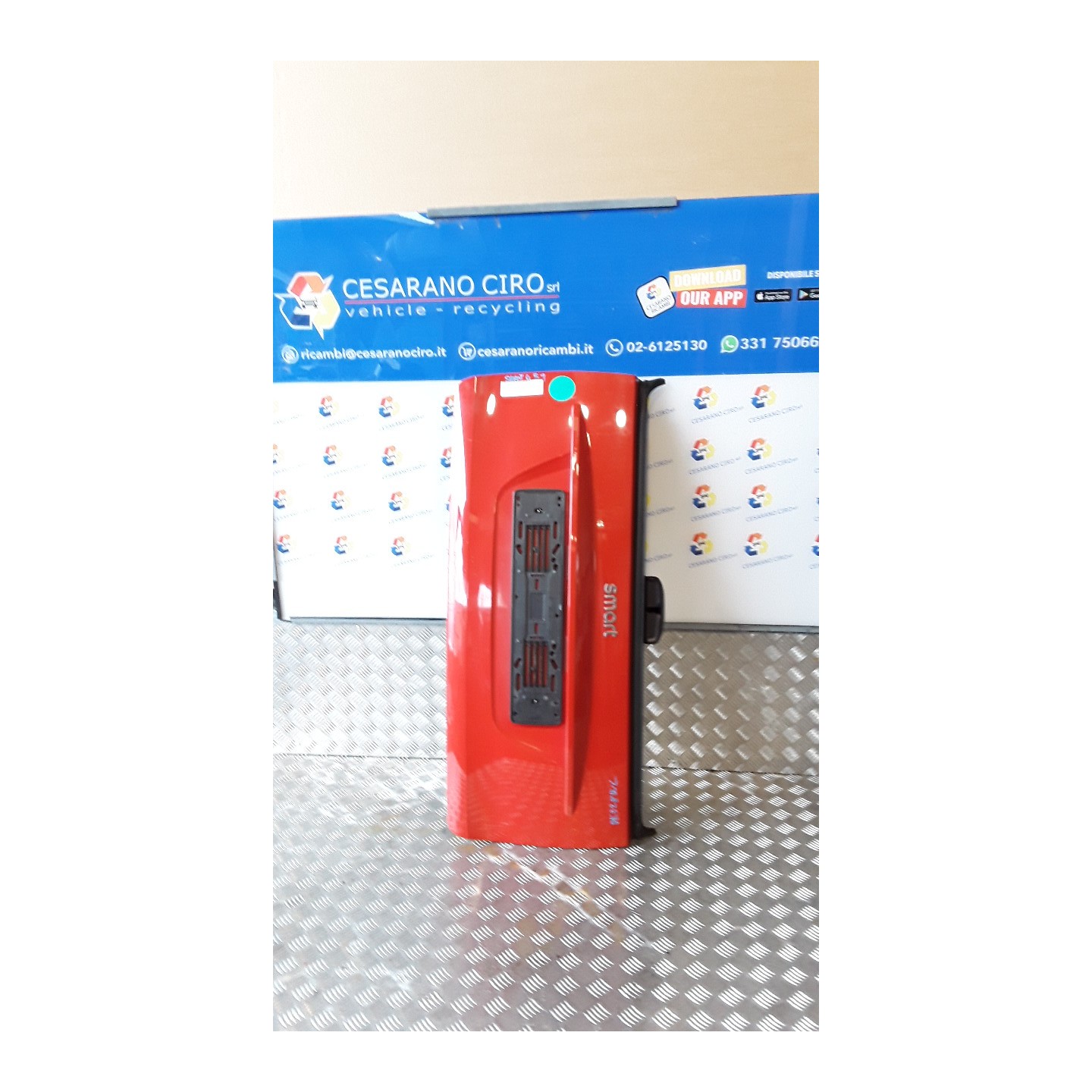 PORTELLO POST. 075 SMART FORTWO (A/C451) (01/07-12/11) 3B21 A4517420210