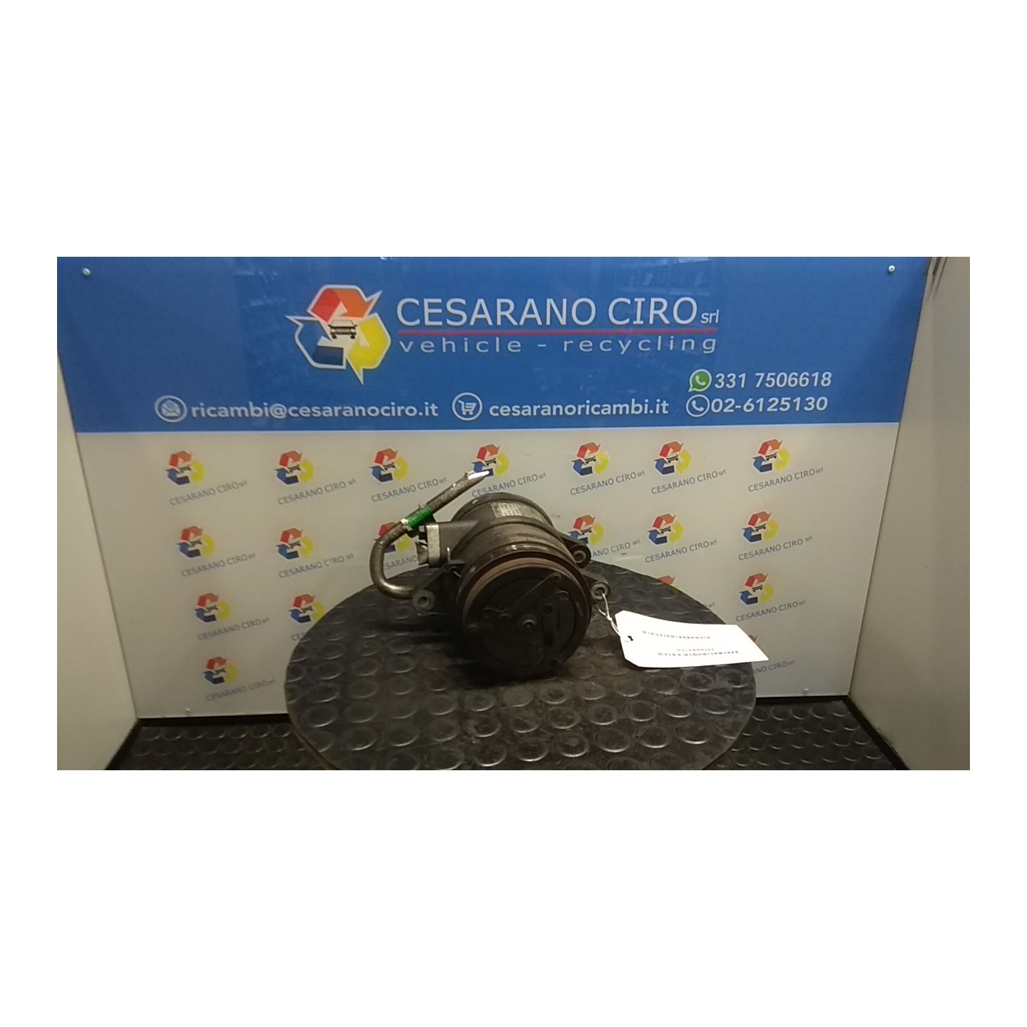 COMPRESSORE A/C 055 CHEVROLET (DAEWOO) MATIZ (M200) (04/05-12/10) B10S1 96406680