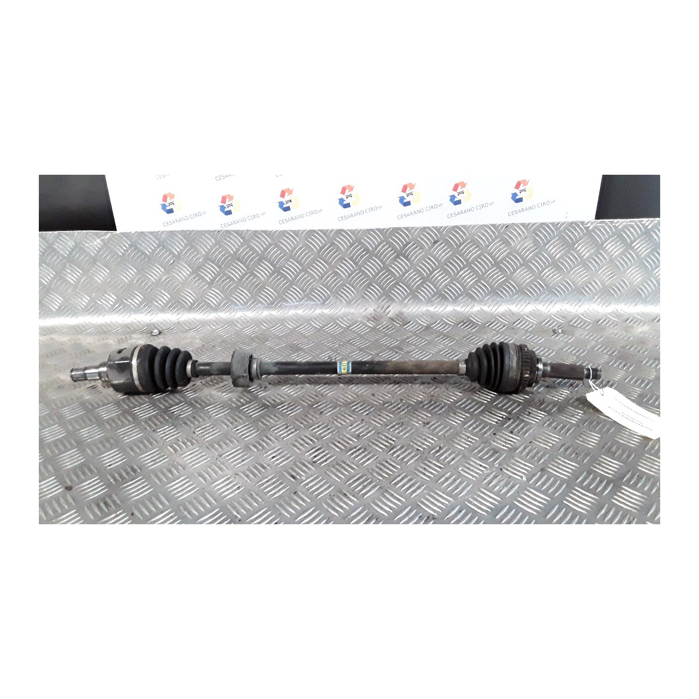 SEMIALBERO ANT. COMPL. DX. 058 CHEVROLET (DAEWOO) MATIZ (M200) (04/05-12/10) B10S1 96396122