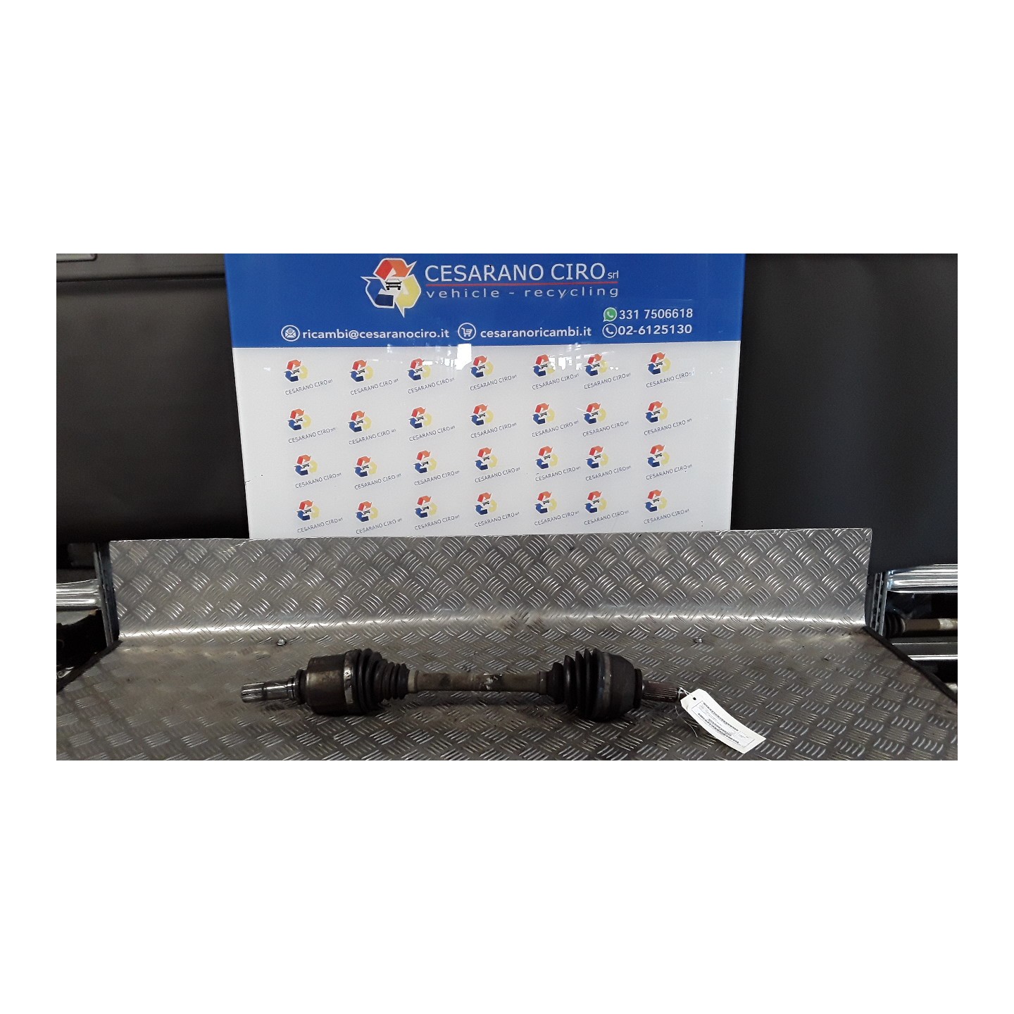 SEMIALBERO ANT. COMPL. SX. 080 FIAT TALENTO (4W) (06/16-) R9MH4 6000618517