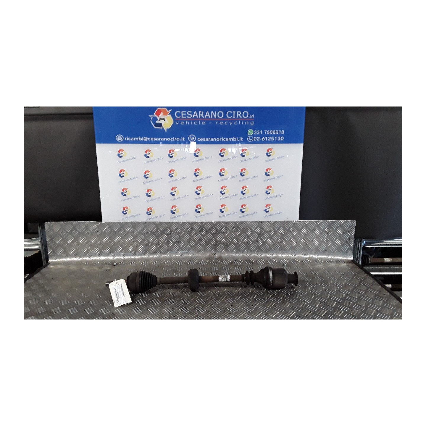 SEMIALBERO ANT. COMPL. DX. 125 RENAULT TWINGO 2A SERIE (12/11-) D4FE7 8200684084