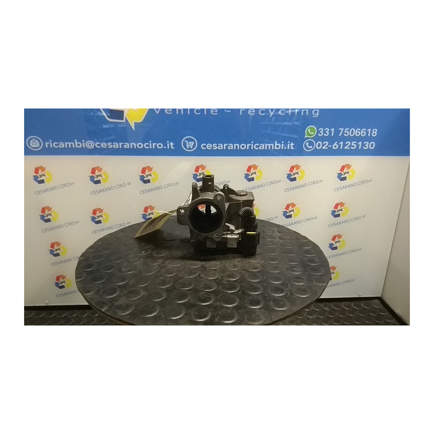 CORPO FARFALLATO 143 FIAT PUNTO EVO (3J) (08/09-07/13) 199B1000 NB5737006076007