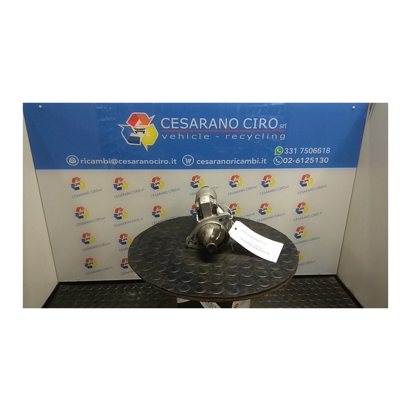 MOTORINO AVVIAMENTO 152 OPEL AGILA (H08) (01/08-) K12B 95507894