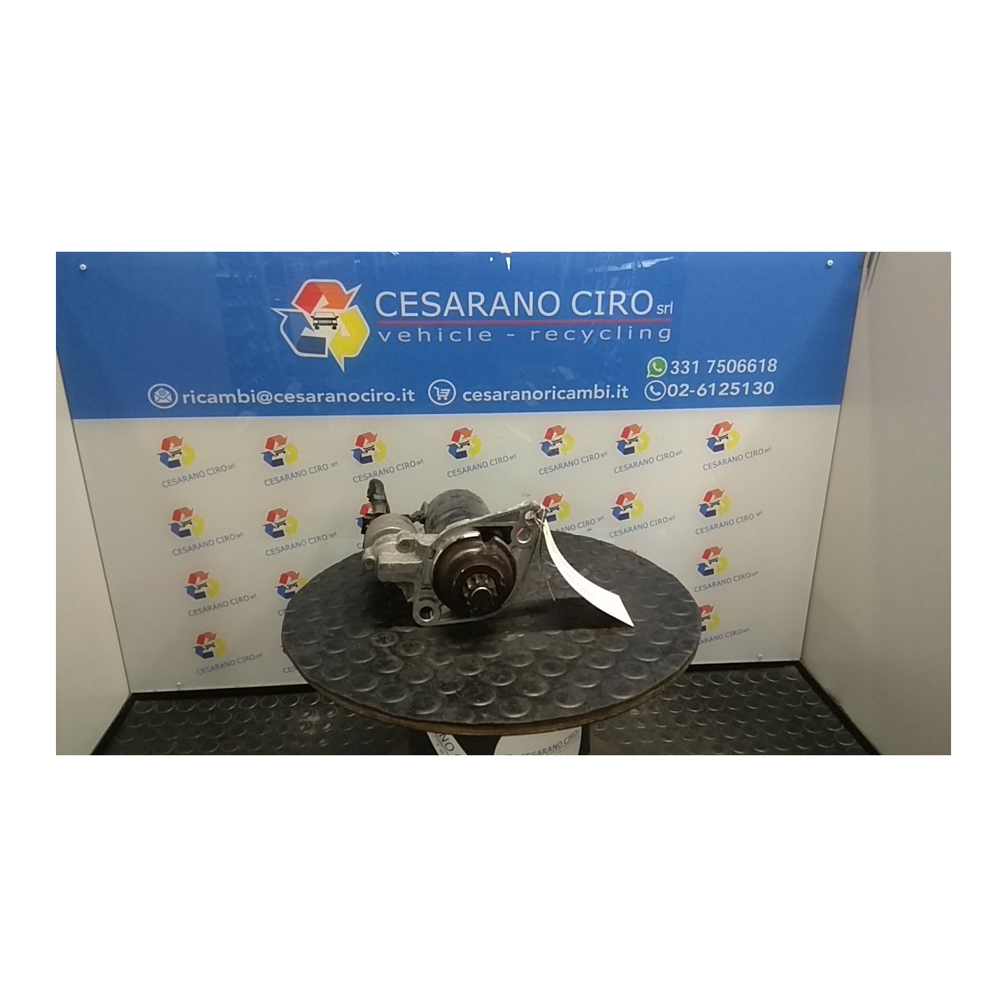 MOTORINO AVVIAMENTO 1.0KW 158 VOLKSWAGEN POLO (9N) (04/05-) BWB 02T911024N