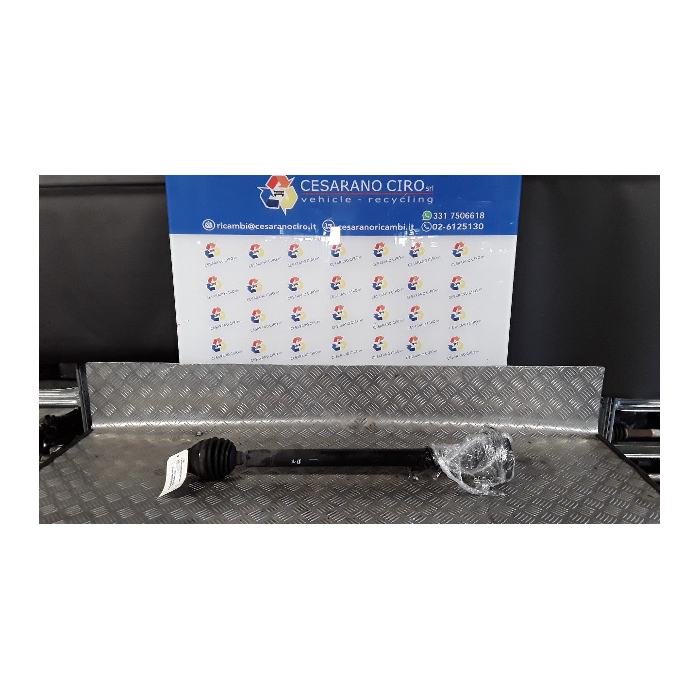 SEMIALBERO ANT. COMPL. DX. 173 VOLKSWAGEN GOLF (1K) (10/03-12/09) BXE 1K0407764KX