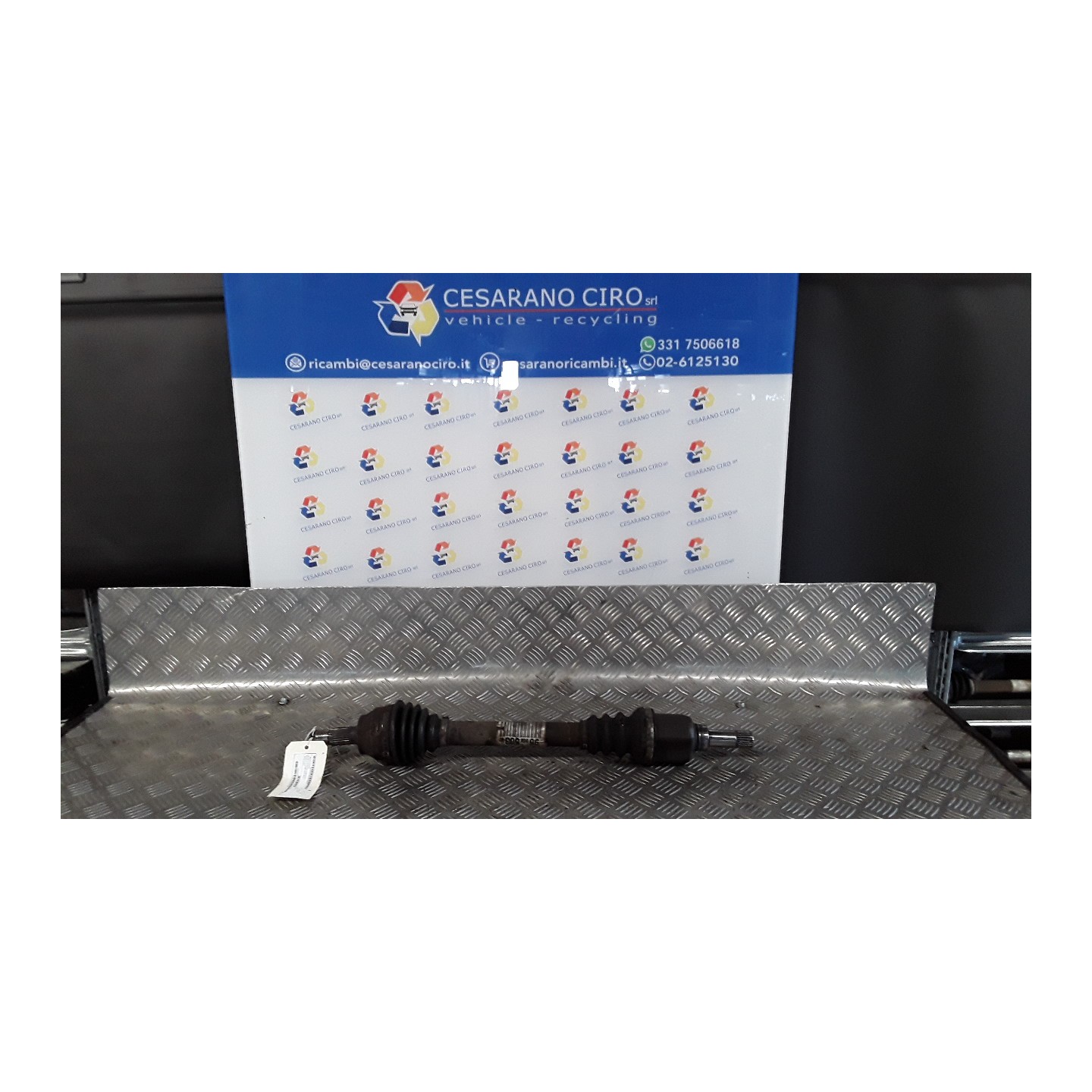 SEMIALBERO ANT. COMPL. P/DIFF 77 SX. 226 CITROEN C3 PICASSO (02/09-02/18) 8FS 3272TC