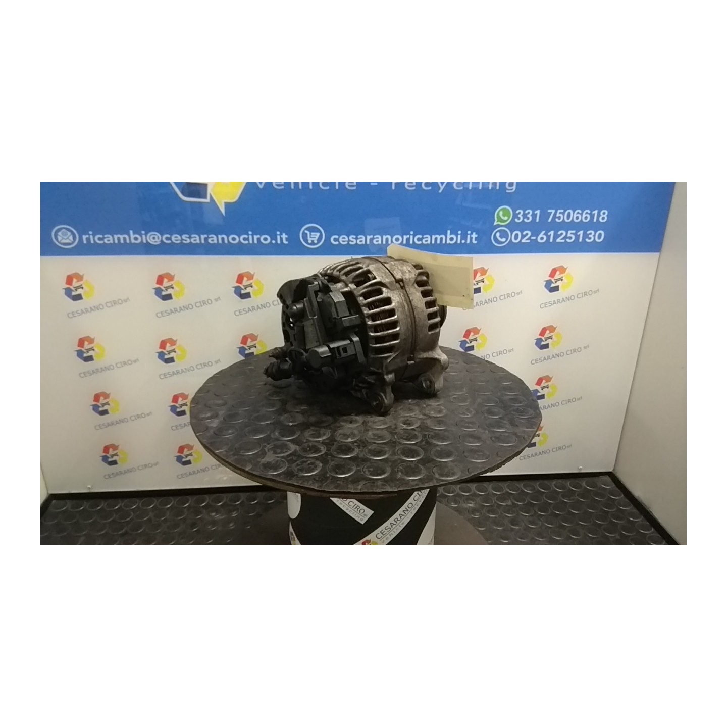 ALTERNATORE BOSCH 150AMP 235 SEAT ALTEA (5P) (03/04-) BGU 06F903023F