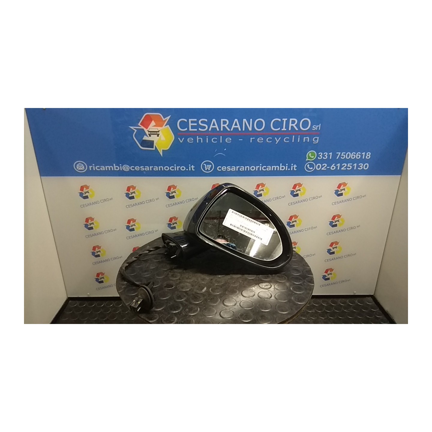 RETROVISORE EST. REGOLAZ. ELETTR. DX. 085 OPEL CORSA (S07) (07/06-02/11) Z12XEP 13187618