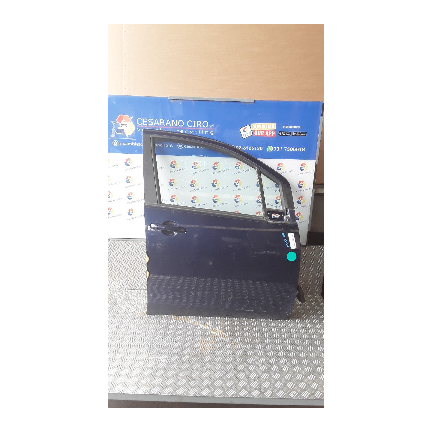 PORTA ANT. DX. 035 OPEL AGILA (H08) (01/08-) K12B 93193290
