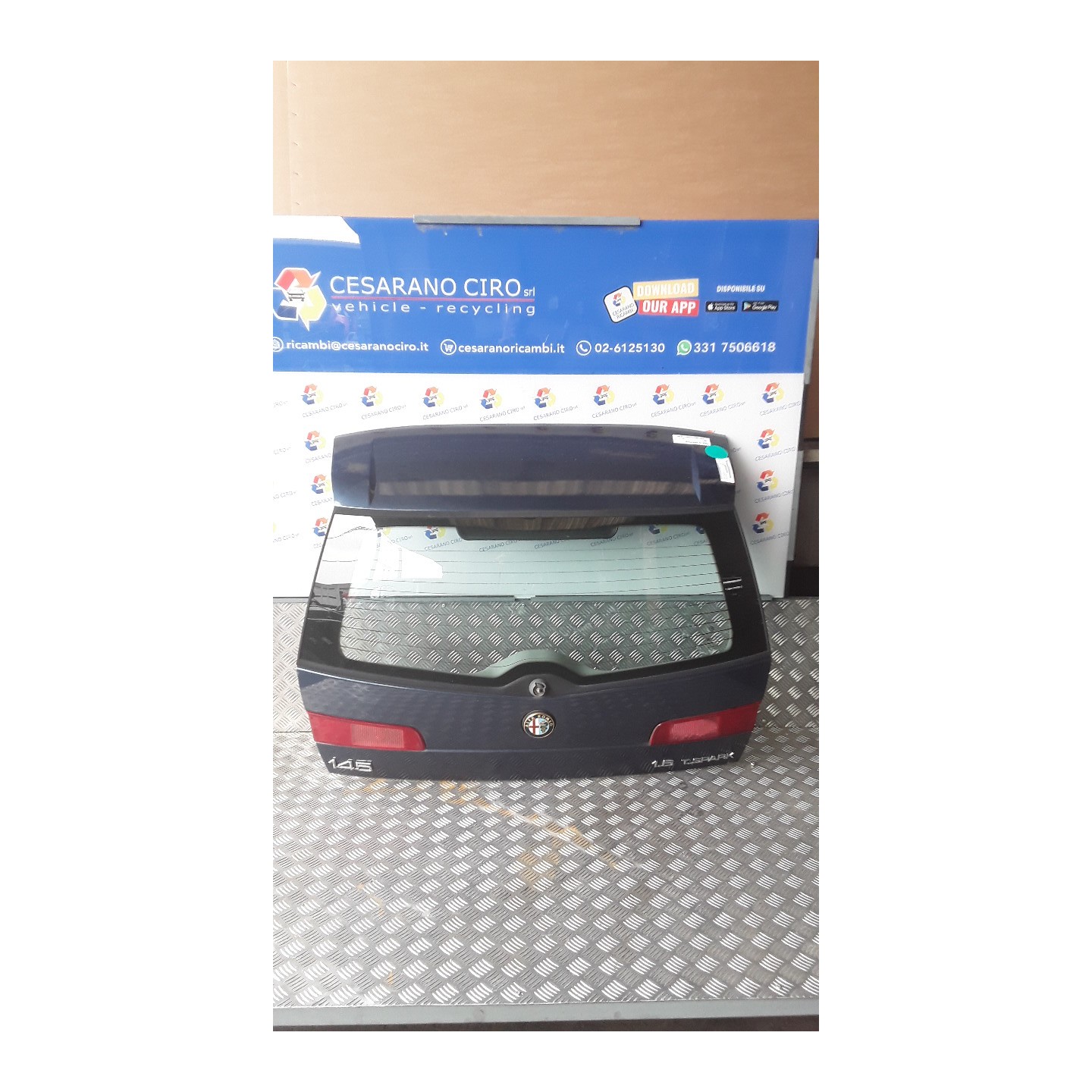 PORTELLO POST. 051 ALFA ROMEO 145 (03/99-12/01) AR32302 60630479