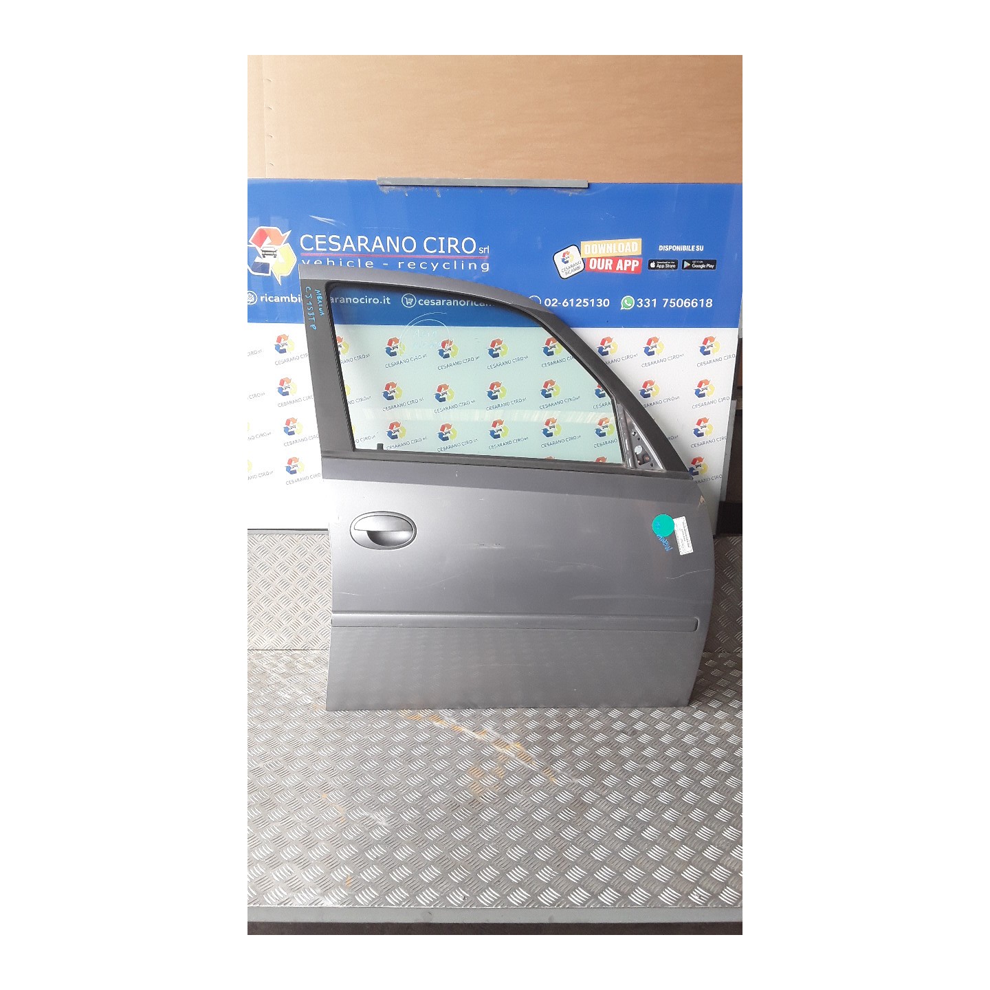 PORTA ANT. DX. 065 OPEL MERIVA (X03) (03/03-12/10) Z16XE 13217430