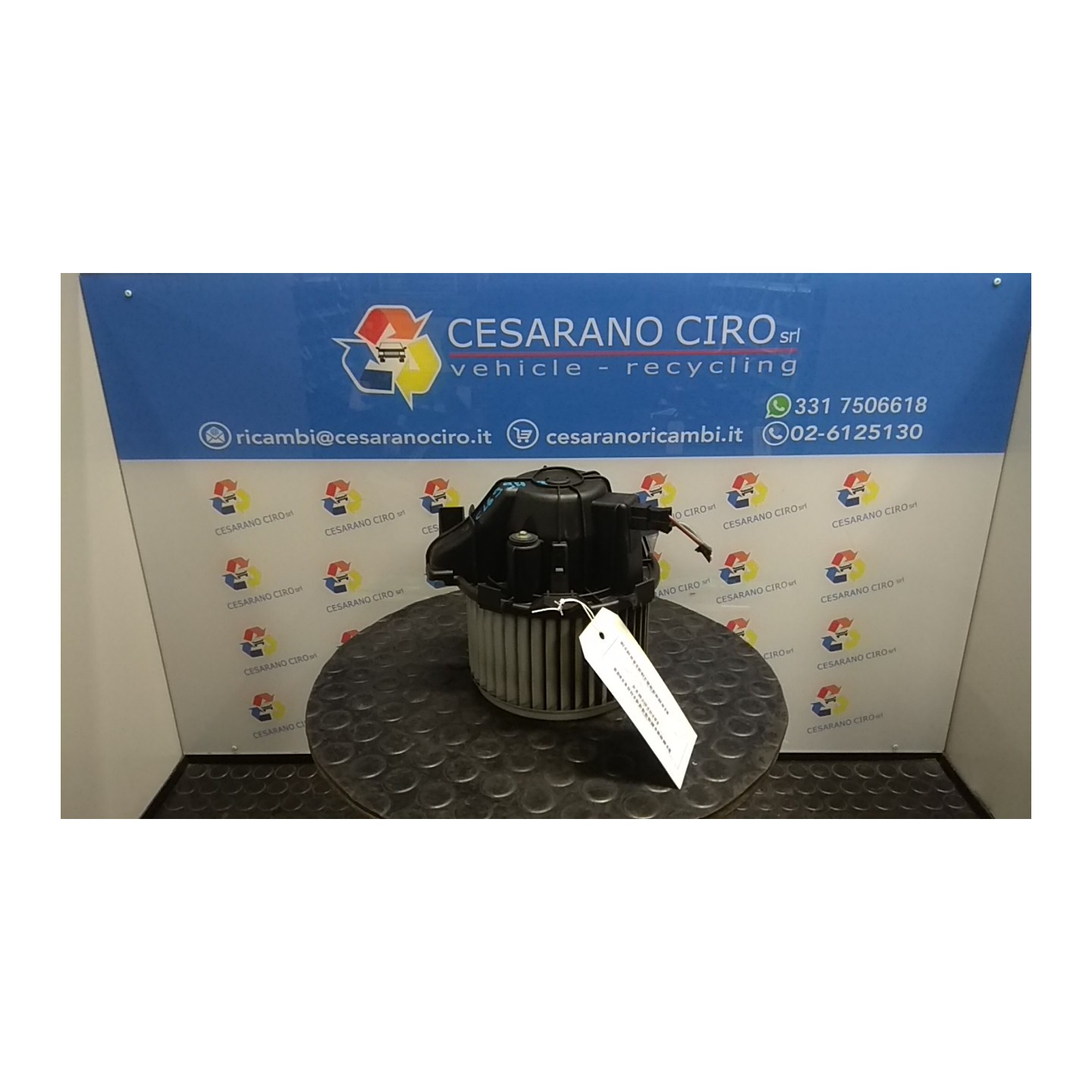 MOTORINO VENTILAZIONE ABITACOLO A/C 011 FIAT STILO (2V) (11/03-06/09) 192A3000 77363824
