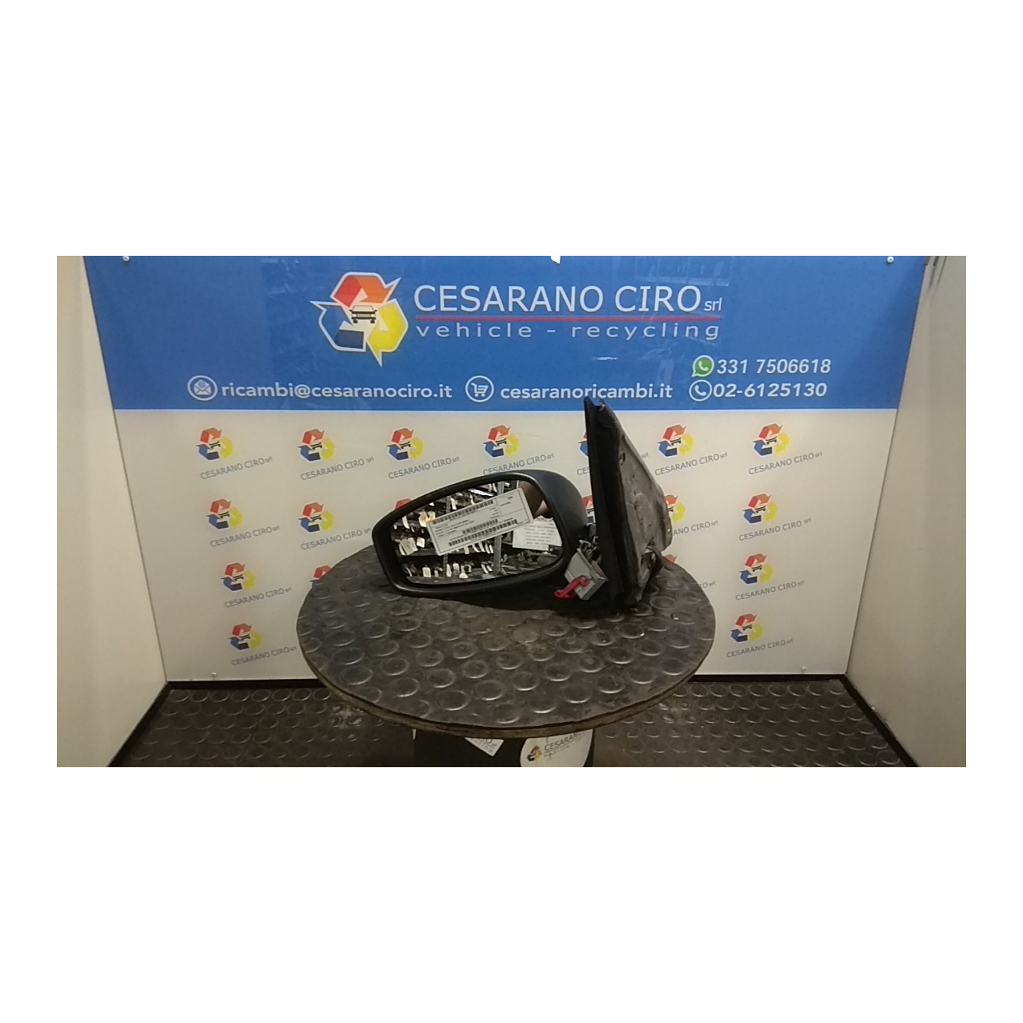 RETROVISORE EST. TERMICO REGOLAZ. ELETTR. SX. 012 FIAT STILO (2V) (11/03-06/09) 192A3000 735359855