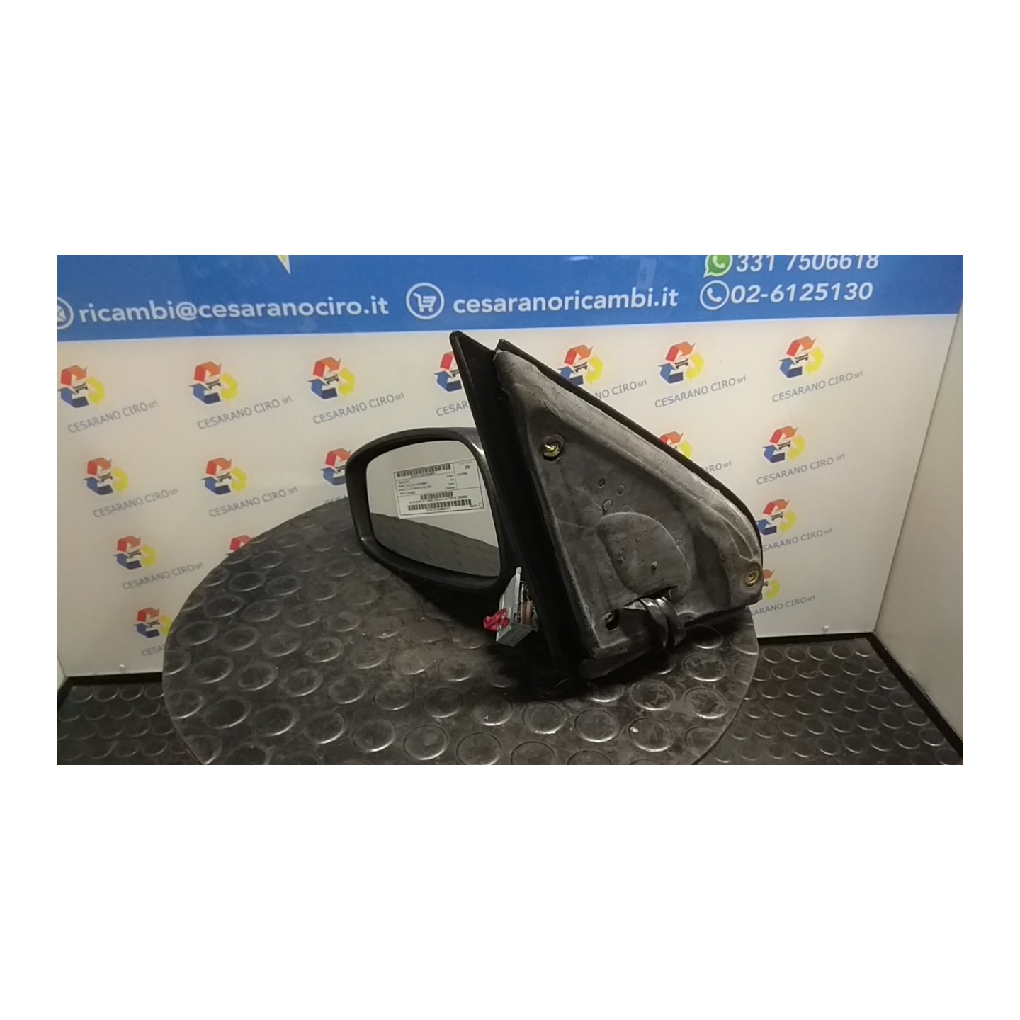 RETROVISORE EST. TERMICO REGOLAZ. ELETTR. SX. 012 FIAT STILO (2V) (11/03-06/09) 192A3000 735359855