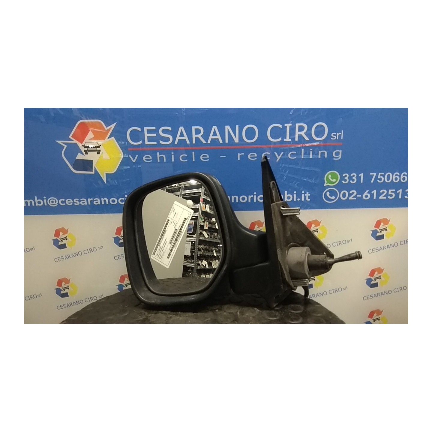 RETROVISORE EST. RISCALDATO SX. 048 CITROEN BERLINGO (10/96-09/02) KFX 8153JK
