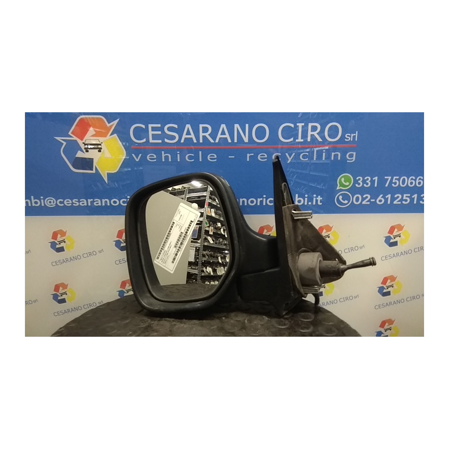 RETROVISORE EST. RISCALDATO SX. 048 CITROEN BERLINGO (10/96-09/02) KFX 8153JK