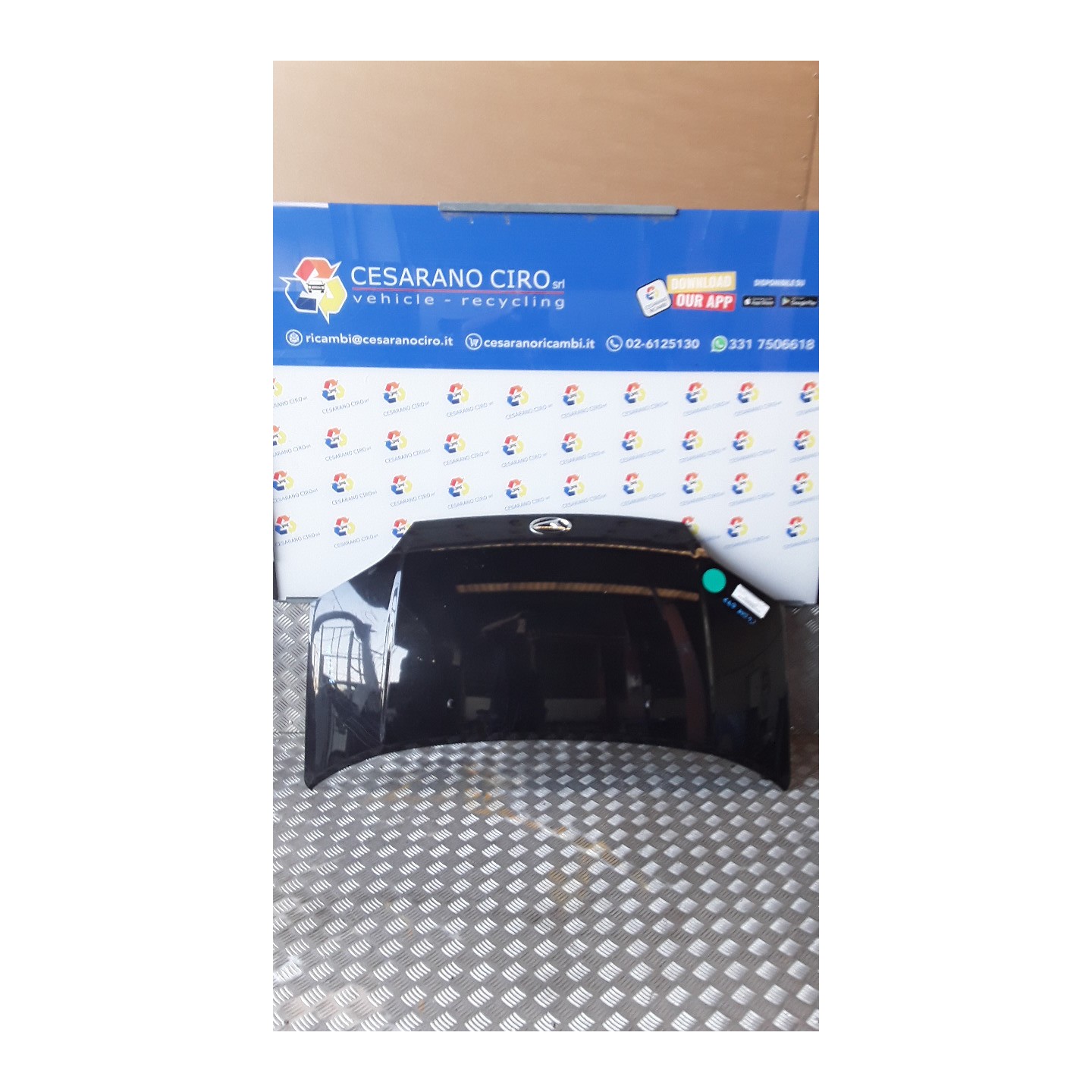 COFANO ANT. 138 DAIHATSU CUORE (09/07-) 1KR 53301B2190