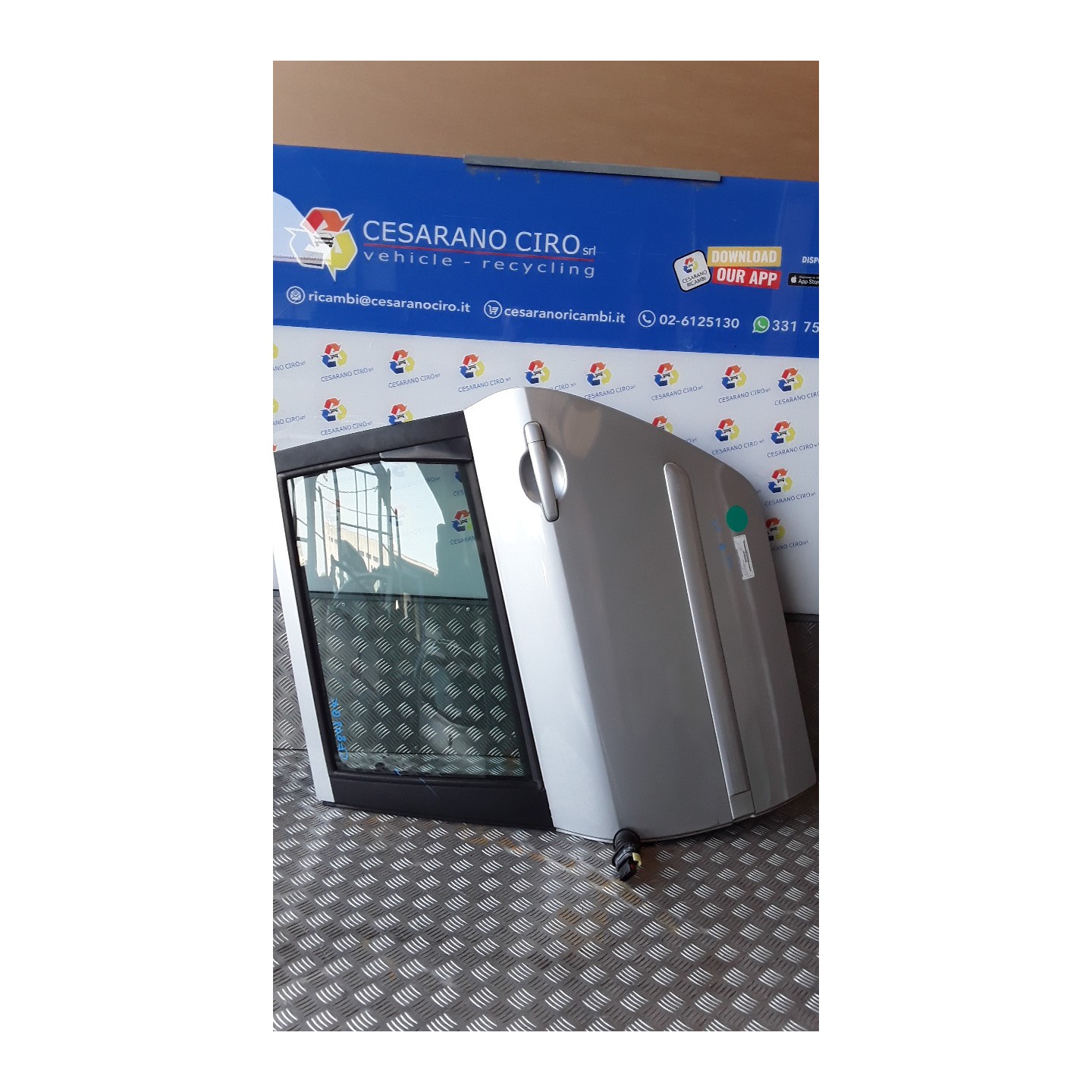 PORTA POST. SX. 140 PEUGEOT 307 (04/01-12/06) RHS 9006E7