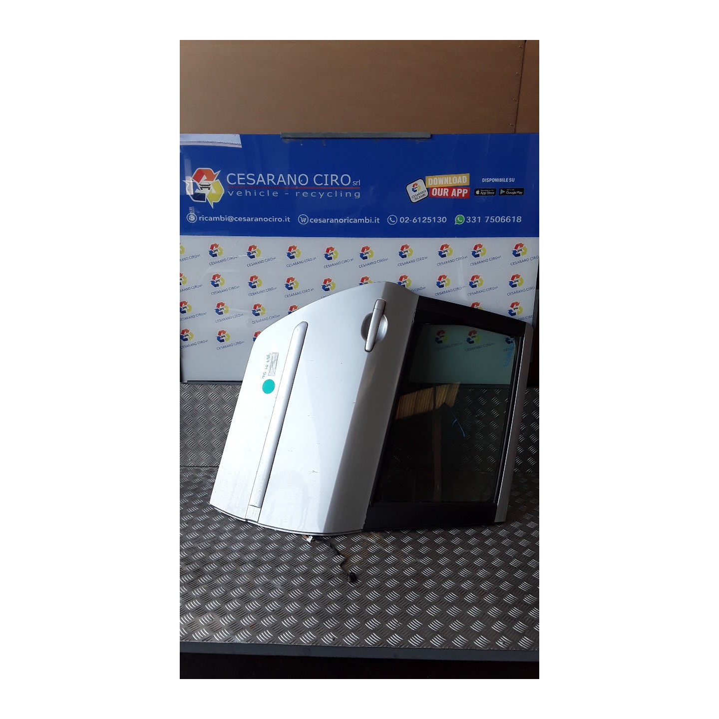 PORTA POST. DX. 141 PEUGEOT 307 (04/01-12/06) RHS 9008H7