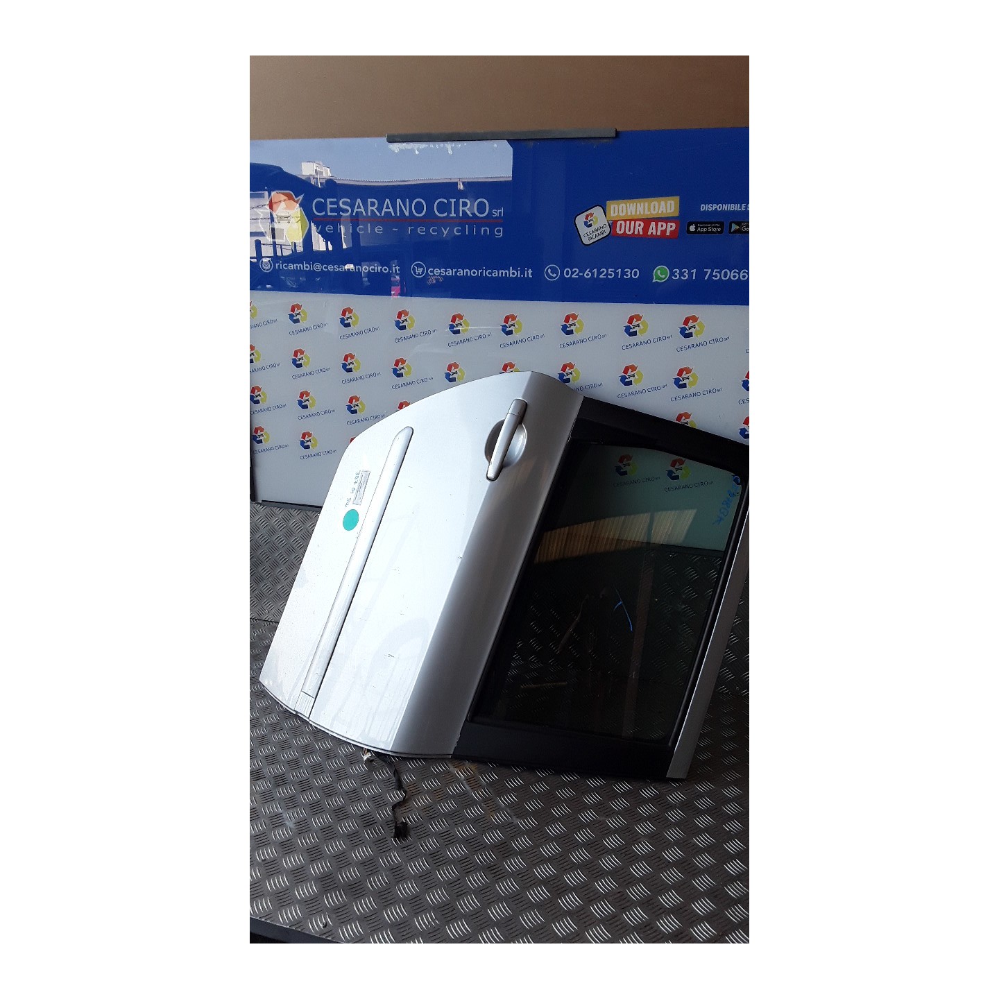 PORTA POST. DX. 141 PEUGEOT 307 (04/01-12/06) RHS 9008H7