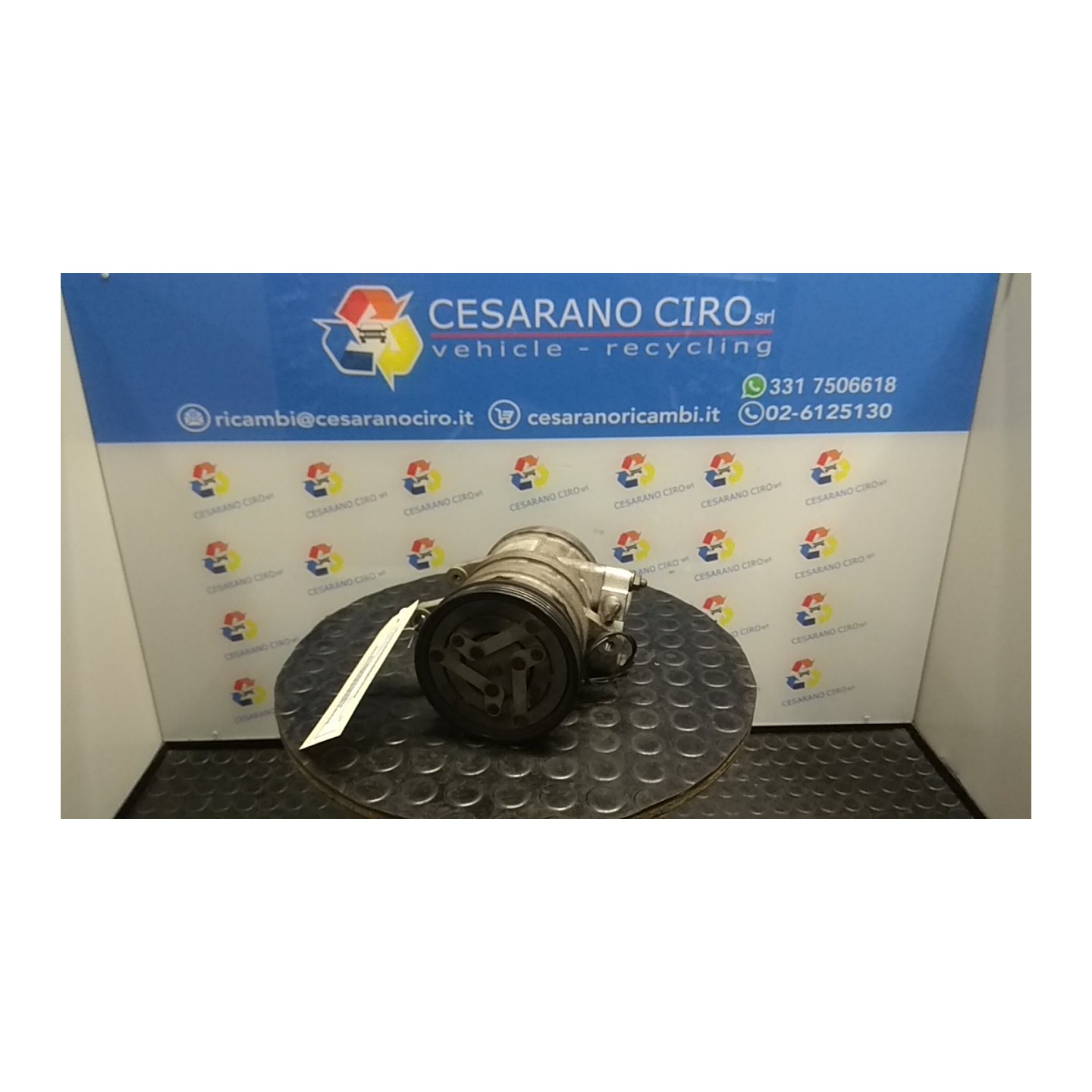 COMPRESSORE A/C 050 TATA INDICA (01/01-) 475SI48 279123120101