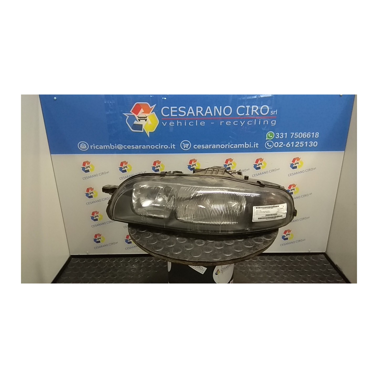 PROIETTORE C/REGOLATORE ALTEZZA SX. 042 FIAT BRAVA (1M) (07/98-10/02)  46523123