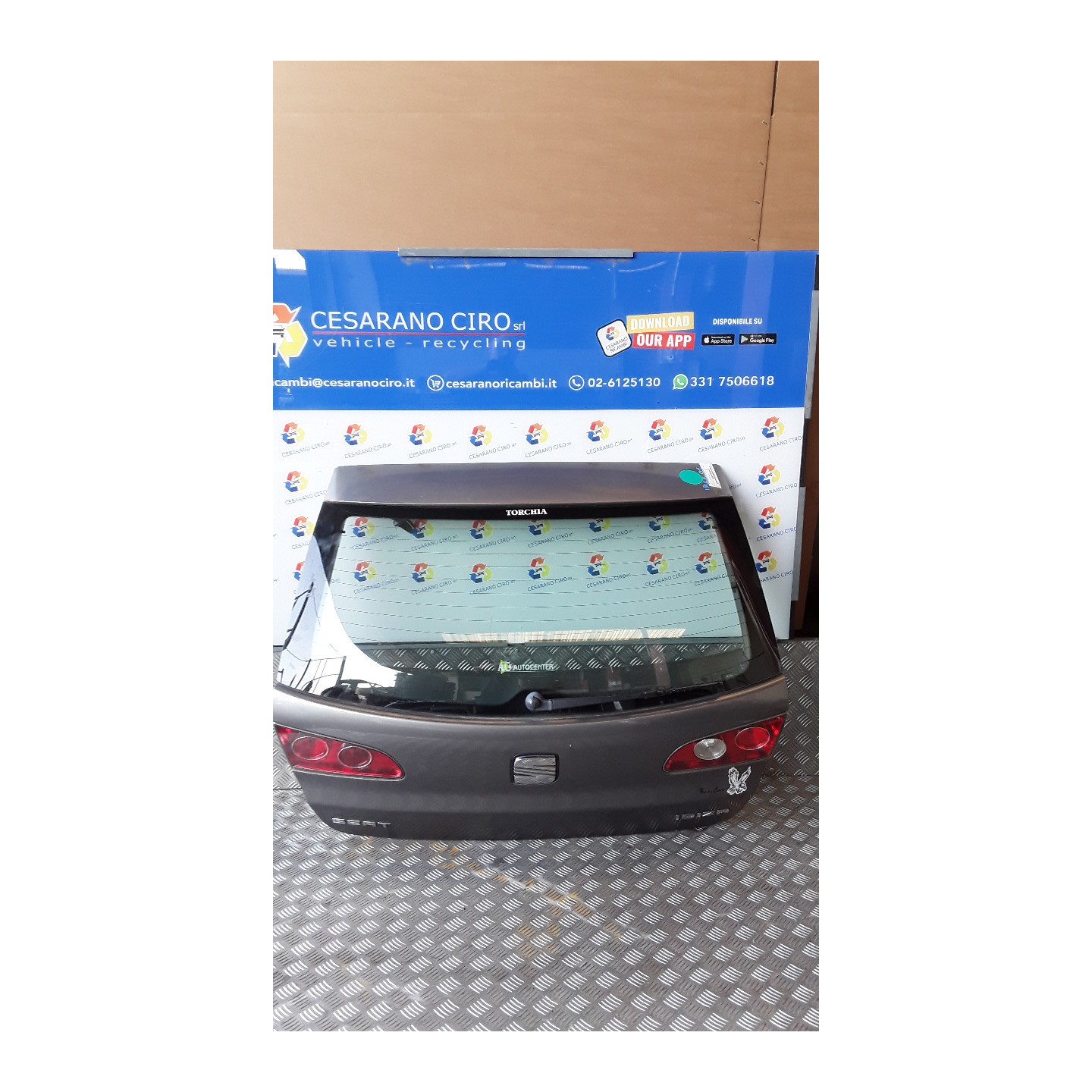 PORTELLO POST. 087 SEAT IBIZA (6L) (12/01-08/09) AZQ 6L6827024B