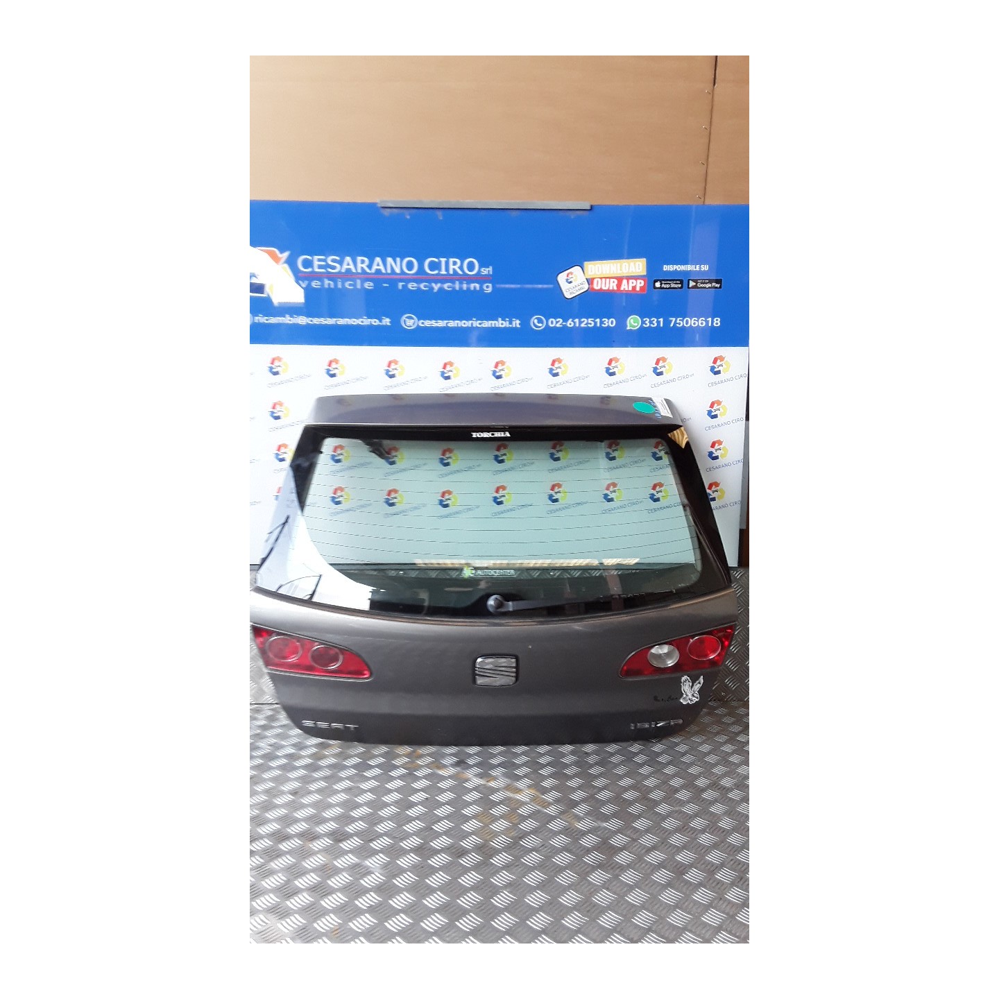 PORTELLO POST. 087 SEAT IBIZA (6L) (12/01-08/09) AZQ 6L6827024B