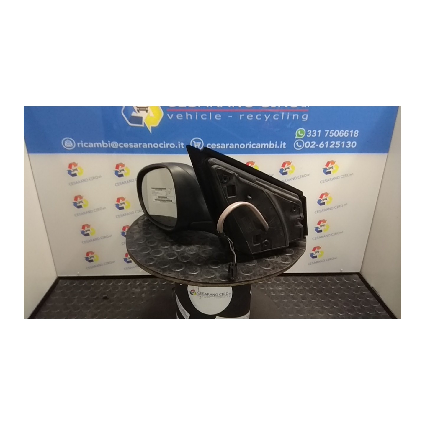 RETROVISORE EST. REGOLAZ. ELETTR. SX. 090 FIAT BRAVO (3Y) (12/09-) 198A3000 735508255