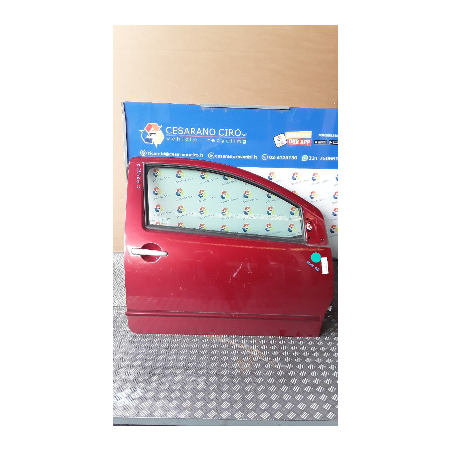 PORTA ANT. DX. 157 CITROEN C2 (09/03-01/10) HFX 9004T0