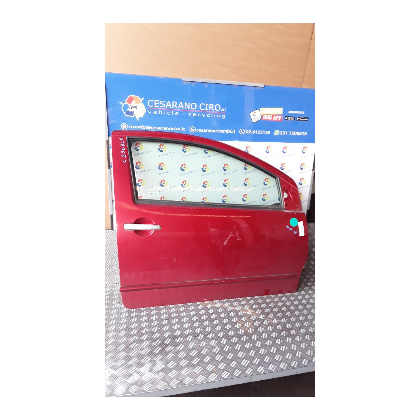 PORTA ANT. DX. 157 CITROEN C2 (09/03-01/10) HFX 9004T0