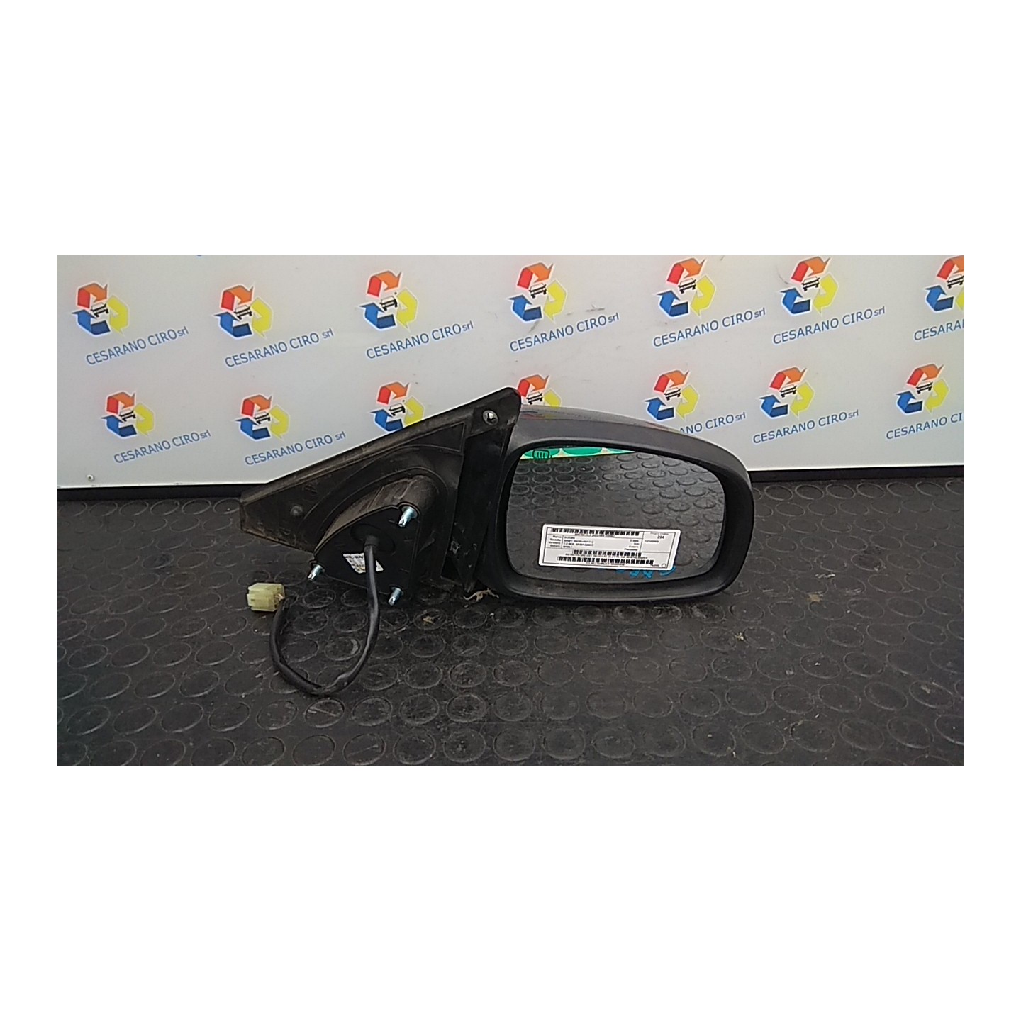 RETROVISORE EST. REGOLAZ. ELETTR. DX. 057 SUZUKI SWIFT (04/05-02/11) M13A 8470162JB0ZCC