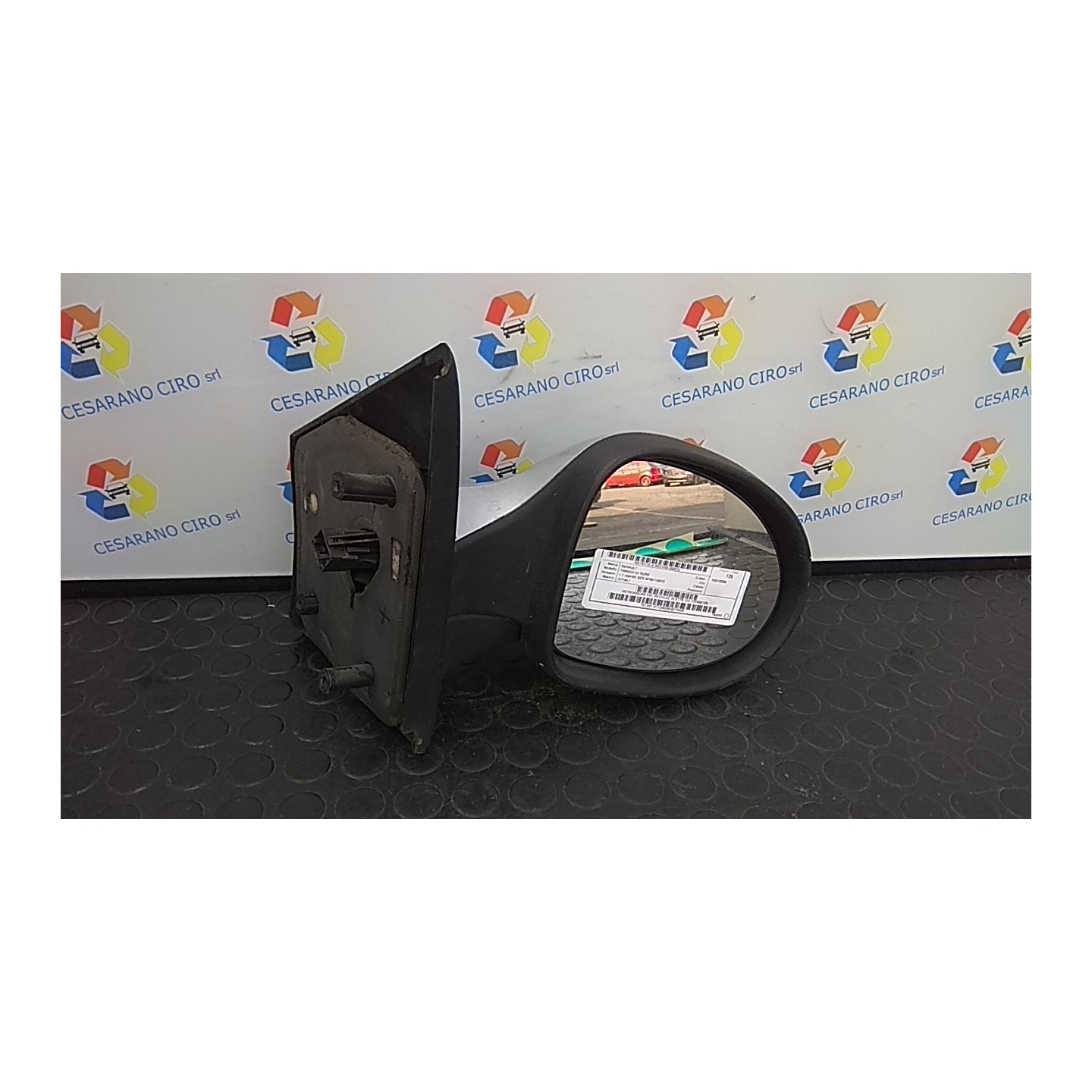 RETROVISORE EST. REGOLAZ. ELETTR. DX. 074 RENAULT TWINGO 2A SERIE (06/07-02/12) D7FA8 7701067335