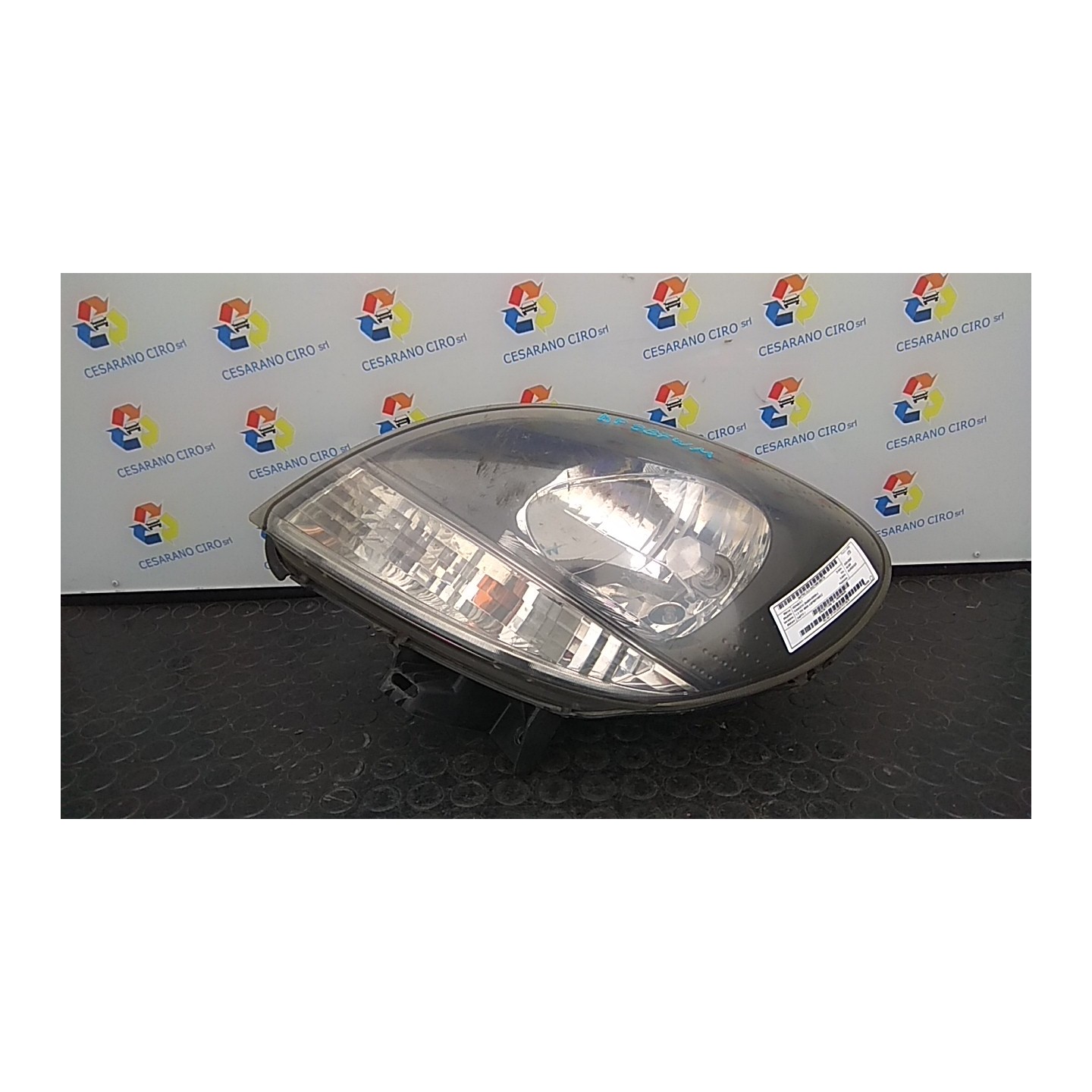 PROIETTORE SX. 110 RENAULT KANGOO (04/03-03/09) D4FF7 260603883R