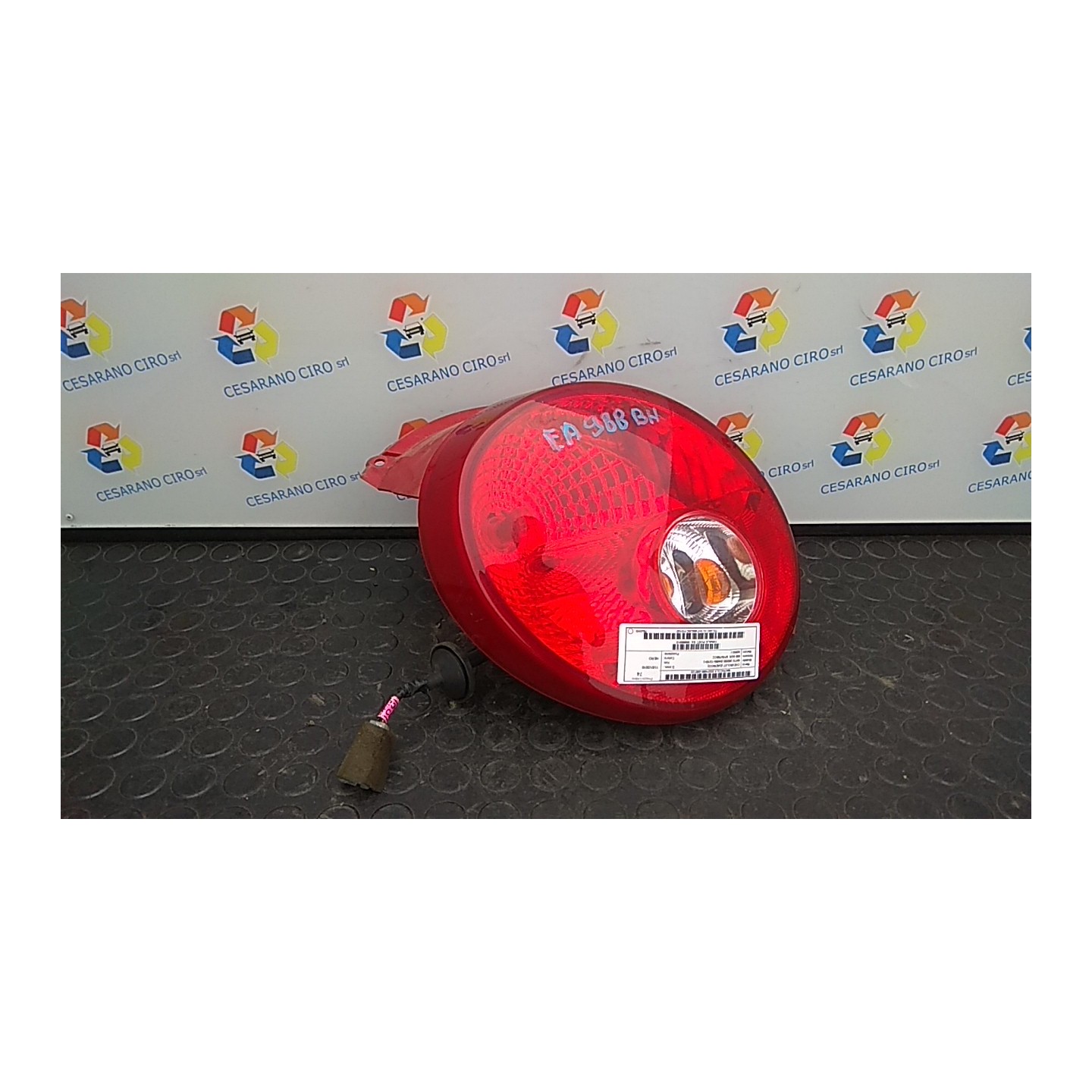 FANALE POST. SX. 123 CHEVROLET (DAEWOO) MATIZ (M200) (04/05-12/10) A08S3 96666913